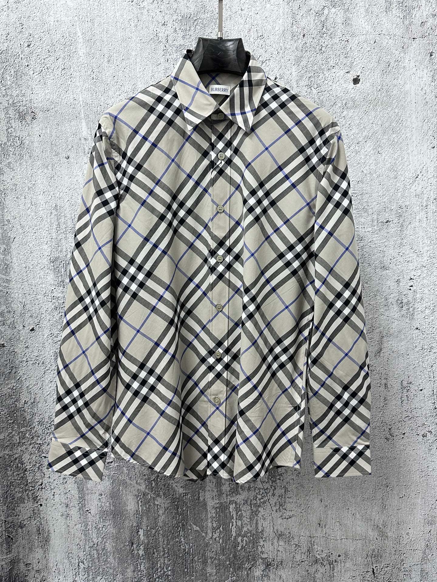 Cheap Burberry Long-Sleeved Polo Shirts for Men in 222698, $45 USD- [IB222698] - Replica Burberry Long-Sleeved Polo Shirts for Men