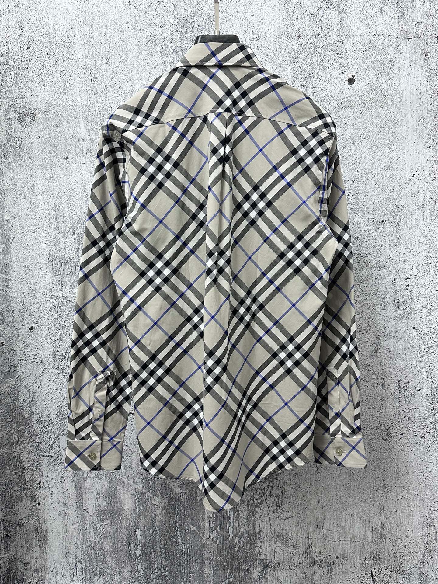 Cheap Burberry Long-Sleeved Polo Shirts for Men in 222698, $45 USD- [IB222698] - Replica Burberry Long-Sleeved Polo Shirts for Men