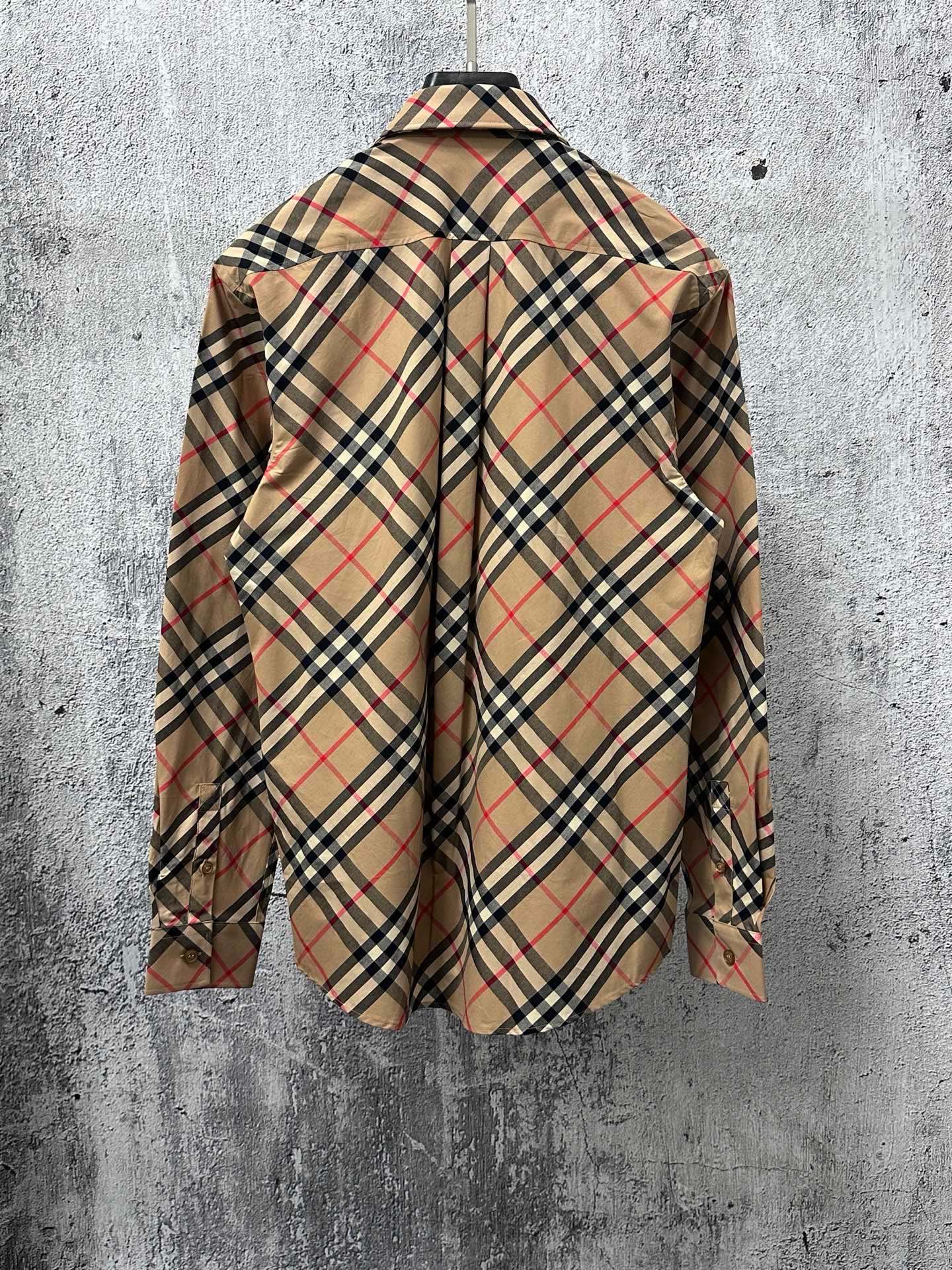 Cheap Burberry Long-Sleeved Polo Shirts for Men in 222699, $45 USD- [IB222699] - Replica Burberry Long-Sleeved Polo Shirts for Men