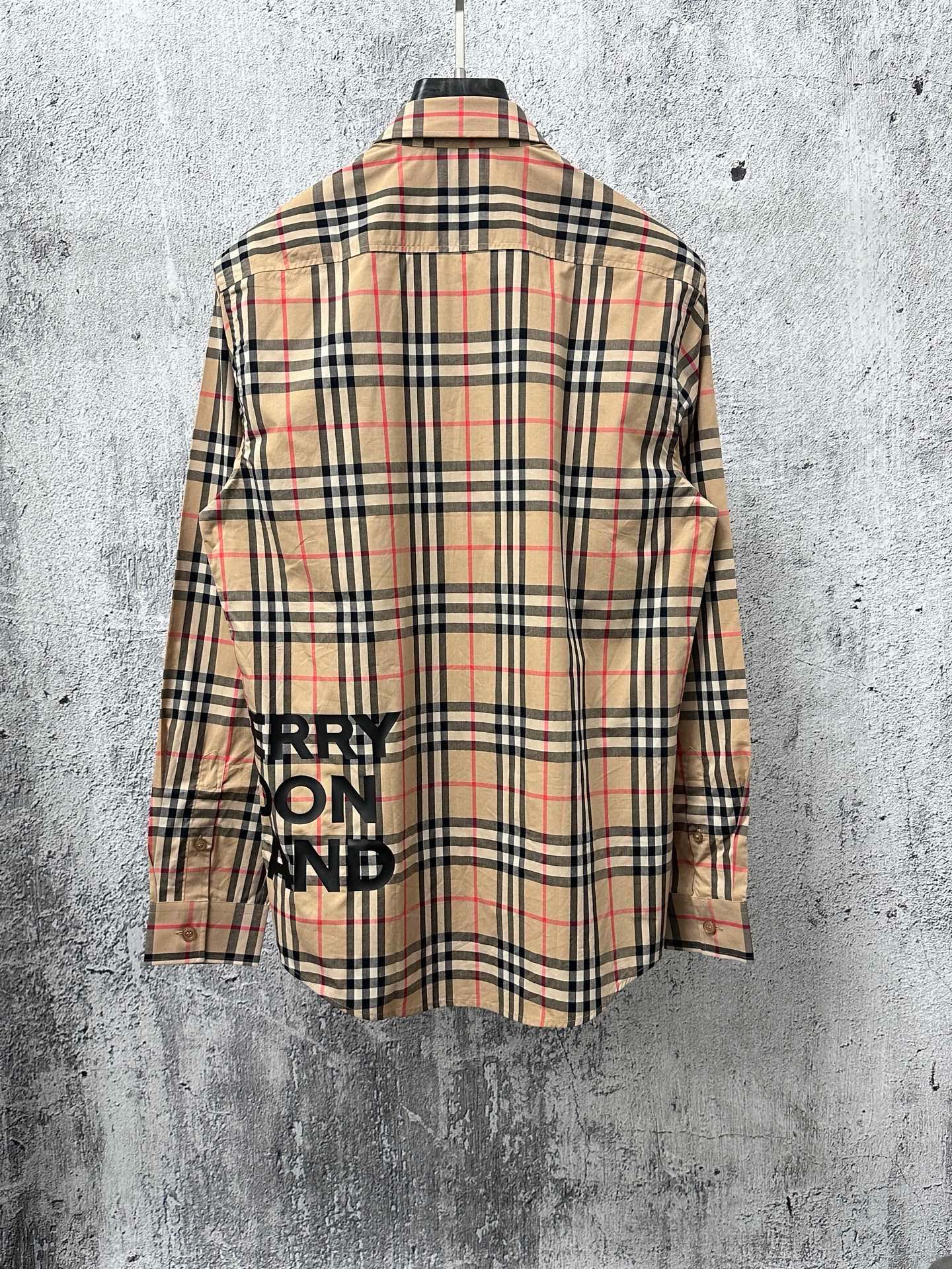 Cheap Burberry Long-Sleeved Polo Shirts for Men in 222702, $45 USD- [IB222702] - Replica Burberry Long-Sleeved Polo Shirts for Men