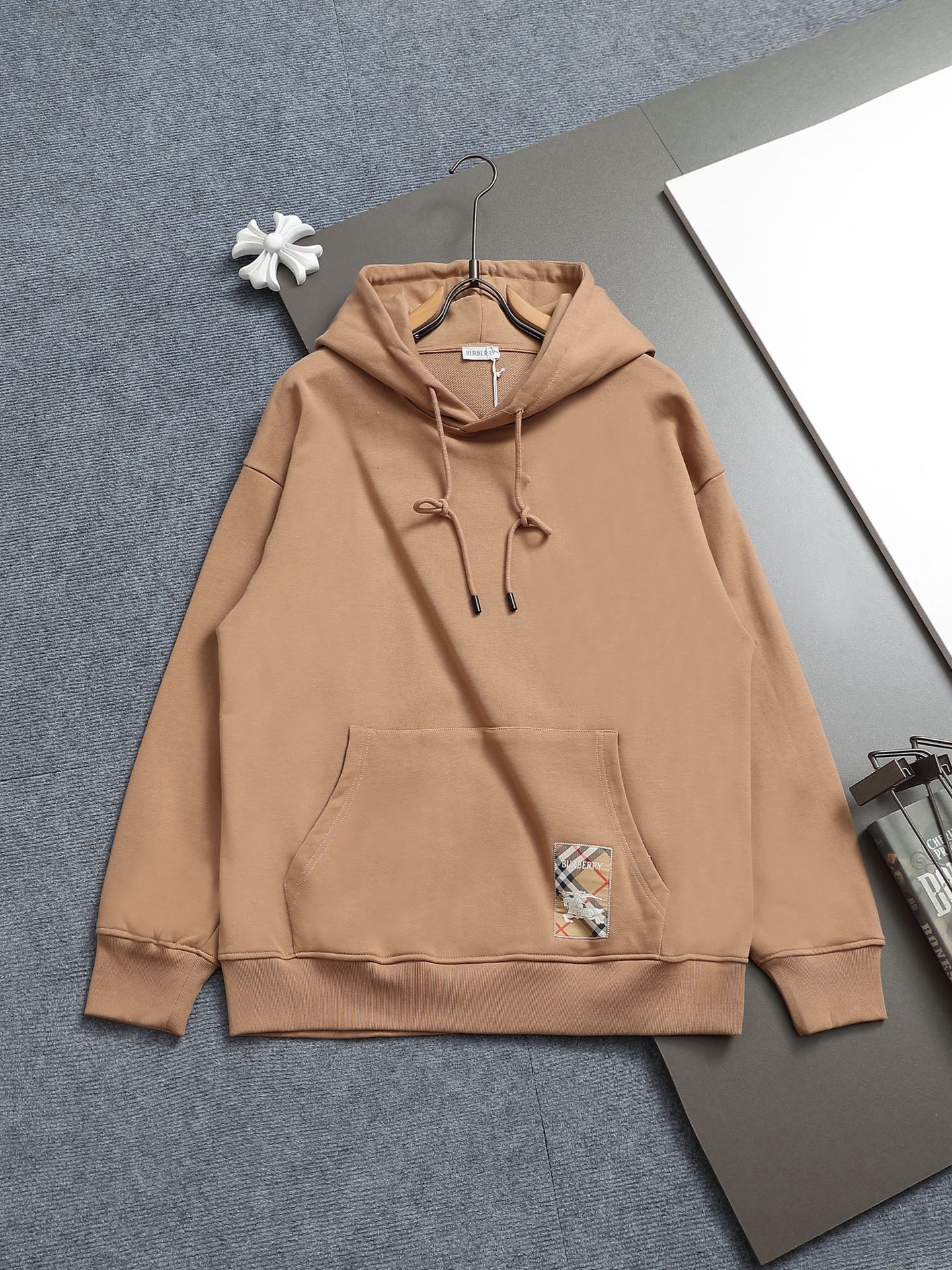 Cheap Burberry Hoodies for Women in 222709, $45 USD- [IB222709] - Replica Burberry Hoodies for Women