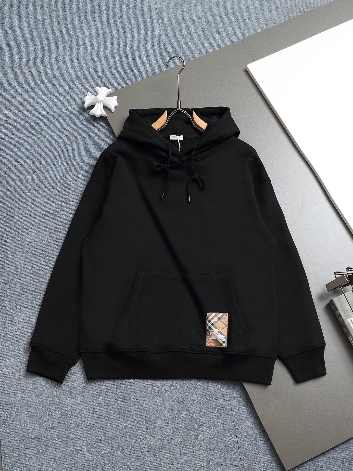 Cheap Burberry Hoodies for Women in 222710, $45 USD- [IB222710] - Replica Burberry Hoodies for Women