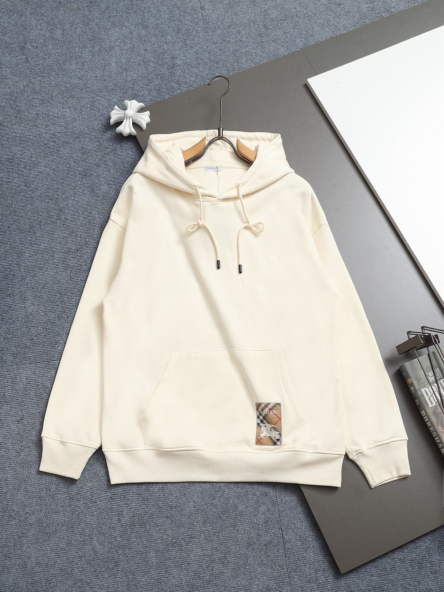 Cheap Burberry Hoodies for Women in 222711, $45 USD- [IB222711] - Replica Burberry Hoodies for Women