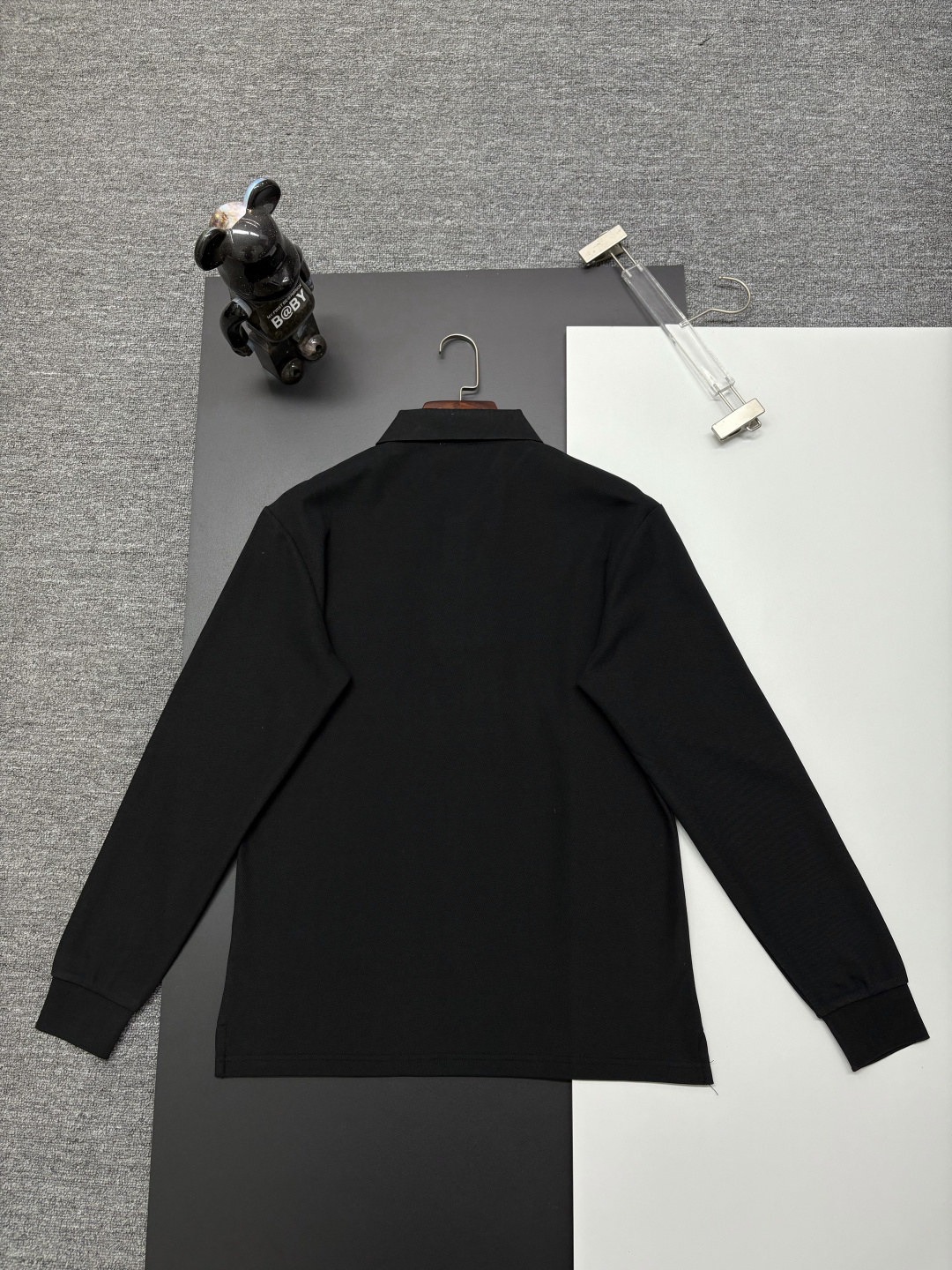 Cheap Burberry Long-Sleeved Polo Shirts for Men in 222730, $40 USD- [IB222730] - Replica Burberry Long-Sleeved Polo Shirts for Men