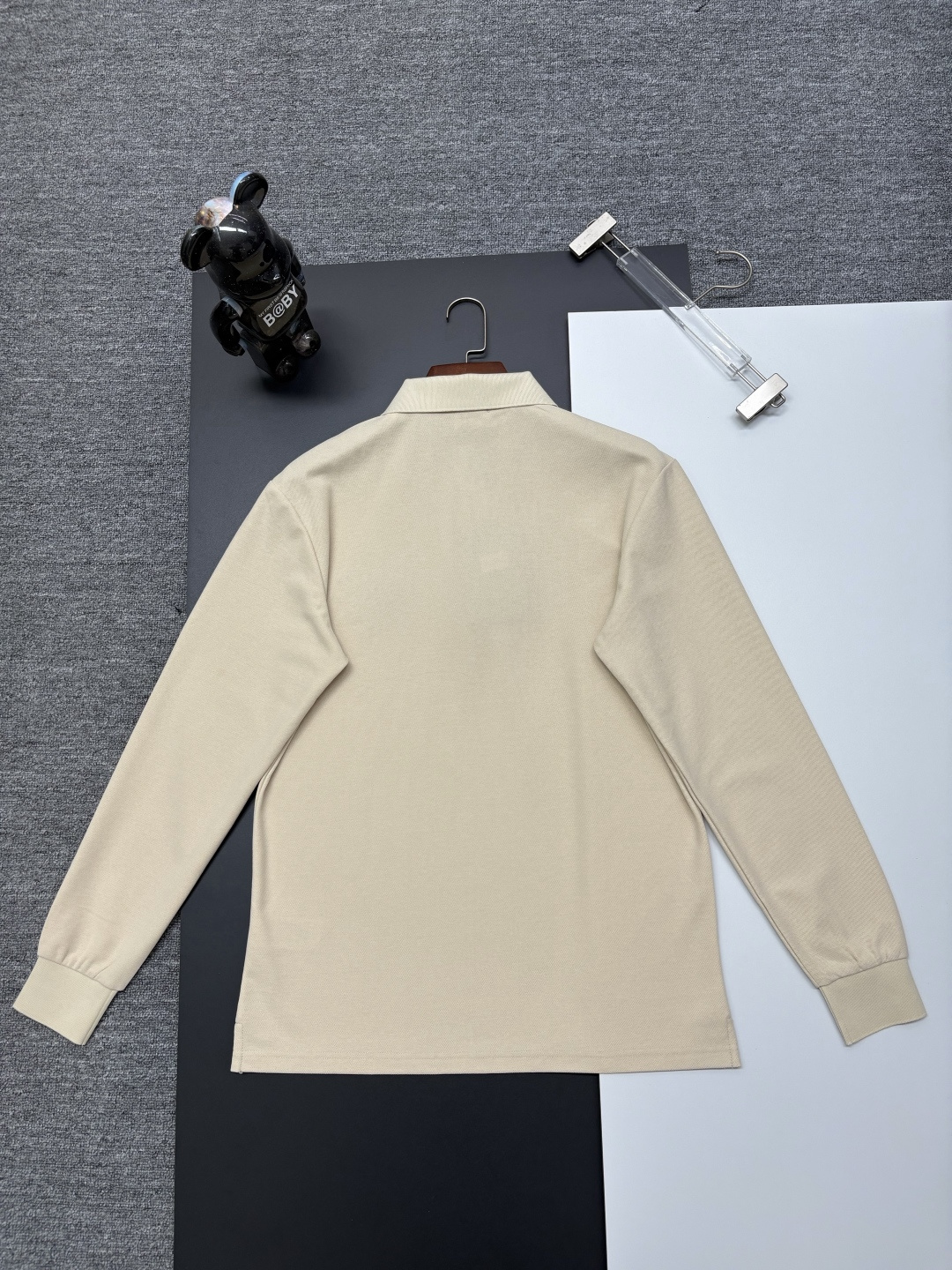 Cheap Burberry Long-Sleeved Polo Shirts for Men in 222732, $40 USD- [IB222732] - Replica Burberry Long-Sleeved Polo Shirts for Men