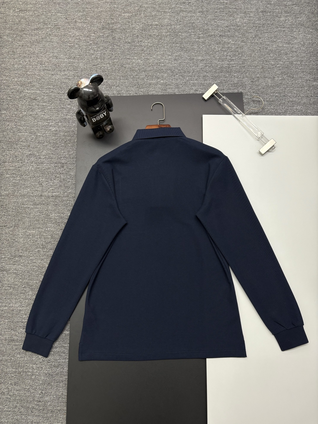 Cheap Burberry Long-Sleeved Polo Shirts for Men in 222736, $40 USD- [IB222736] - Replica Burberry Long-Sleeved Polo Shirts for Men