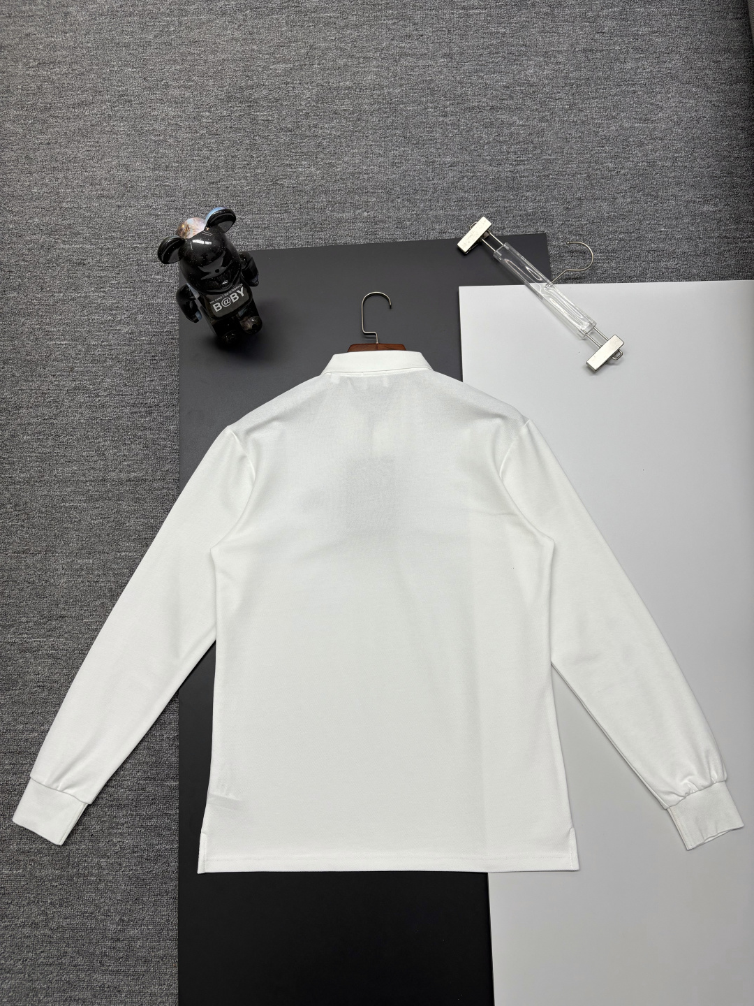 Cheap Burberry Long-Sleeved Polo Shirts for Men in 222737, $40 USD- [IB222737] - Replica Burberry Long-Sleeved Polo Shirts for Men