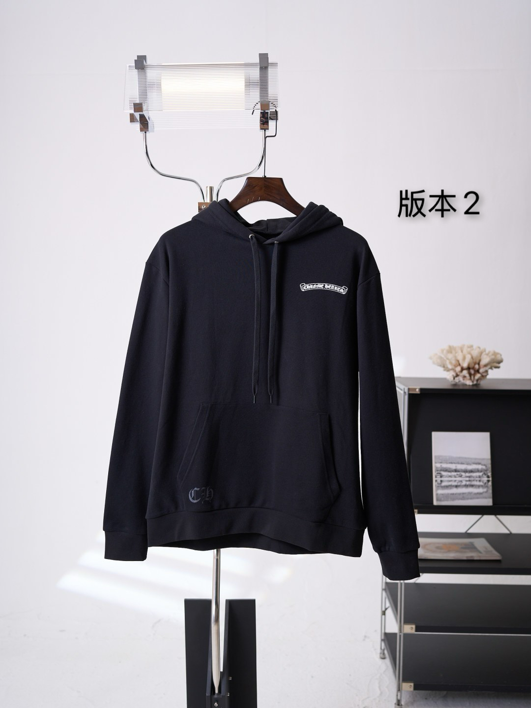 Cheap Chrome hearts Hoody in 222816, $70 USD- [IB222816] - Replica Chrome hearts Hoody