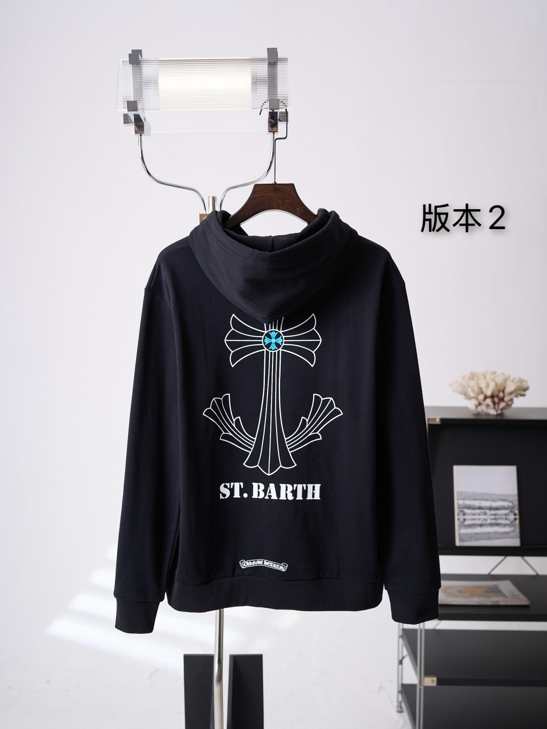 Cheap Chrome hearts Hoody in 222816, $70 USD- [IB222816] - Replica Chrome hearts Hoody