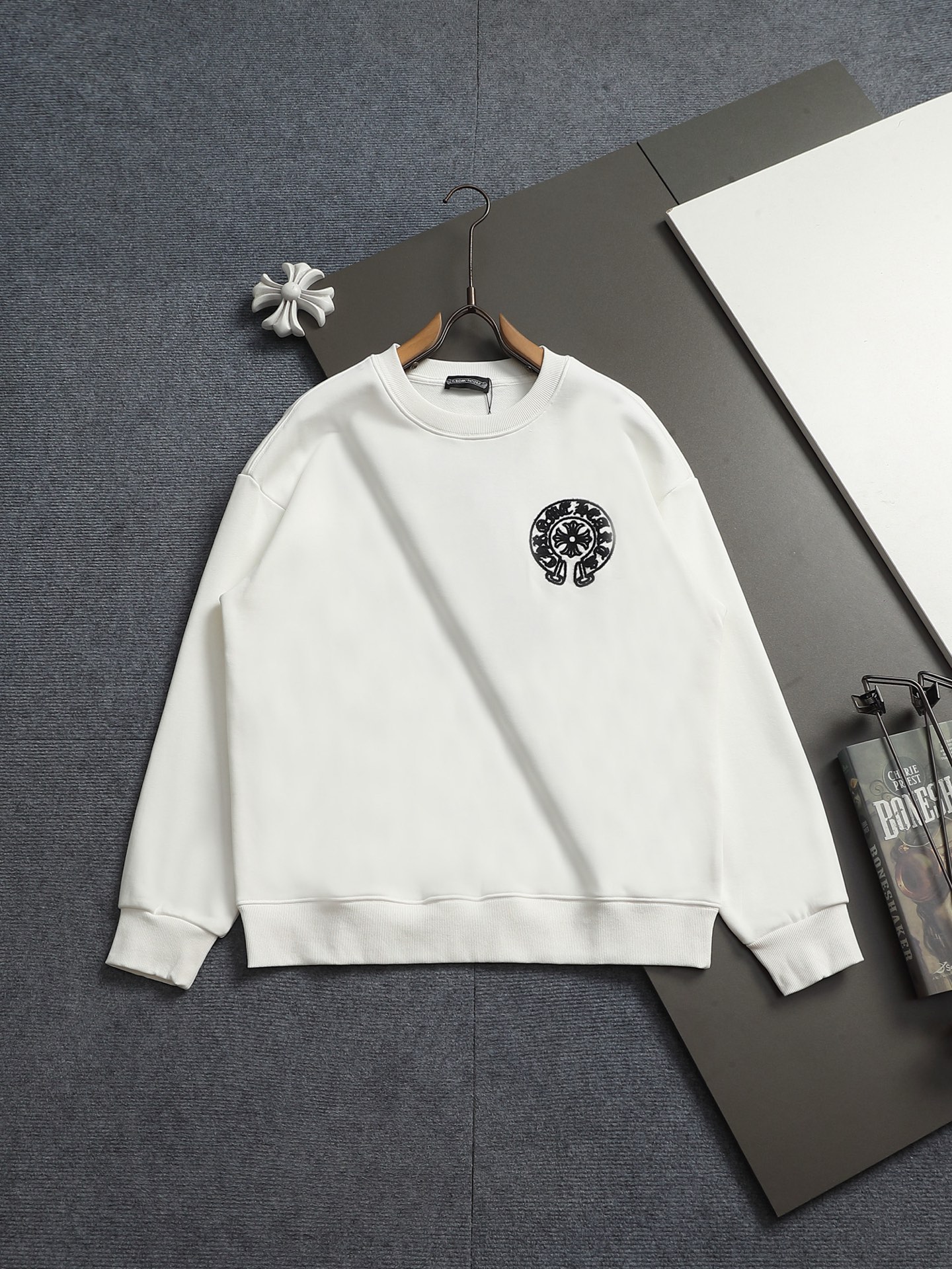 Cheap Chrome hearts Hoody in 222834, $55 USD- [IB222834] - Replica Chrome hearts Hoody