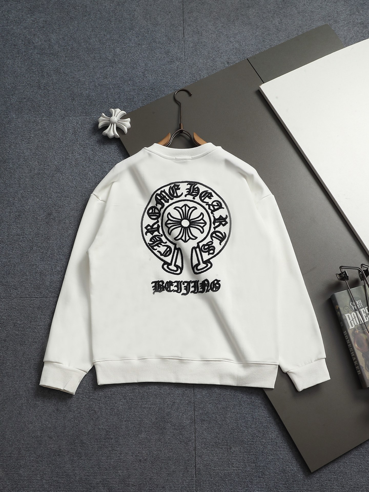 Cheap Chrome hearts Hoody in 222834, $55 USD- [IB222834] - Replica Chrome hearts Hoody