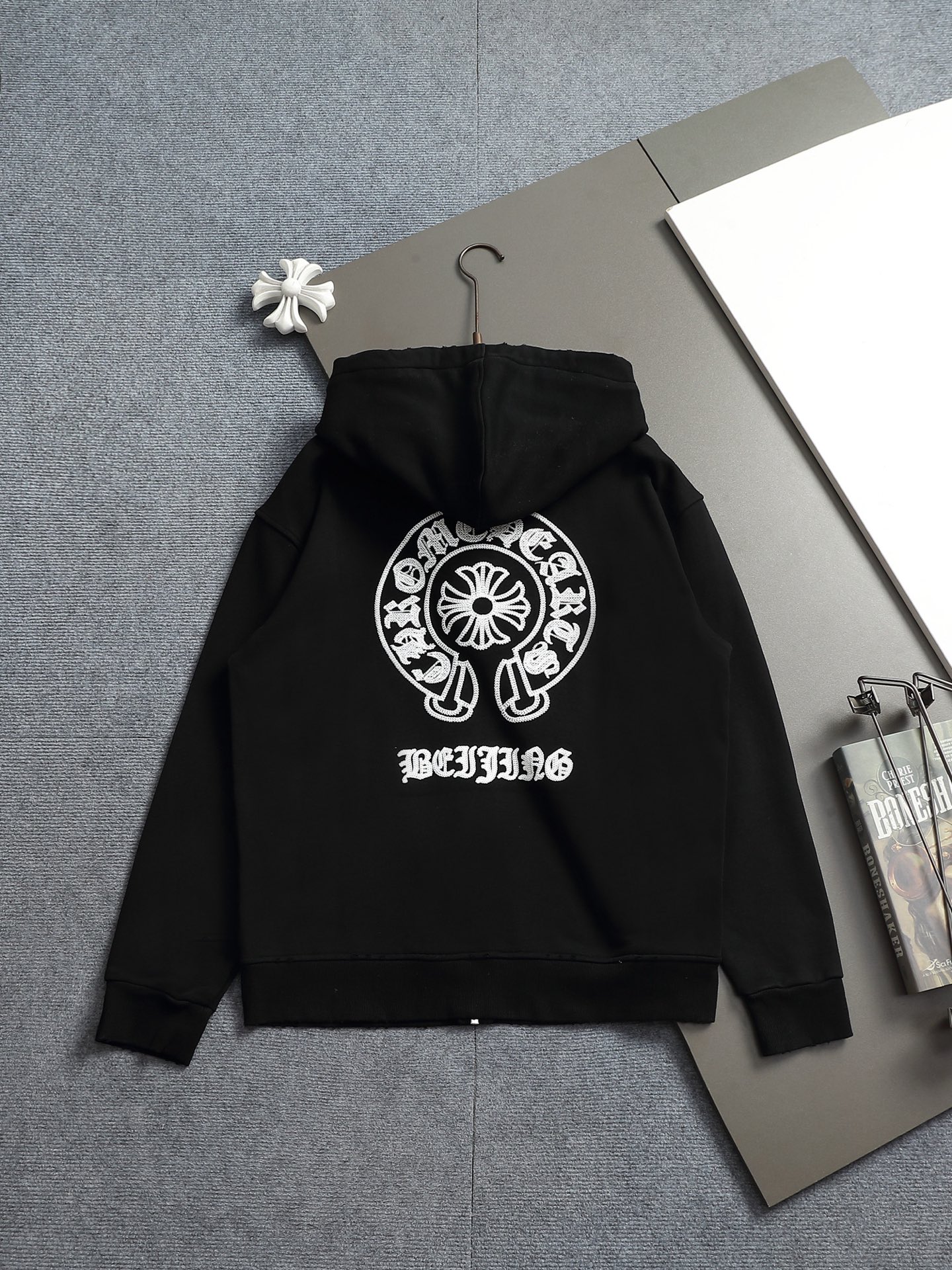 Cheap Chrome hearts Hoody in 222835, $55 USD- [IB222835] - Replica Chrome hearts Hoody