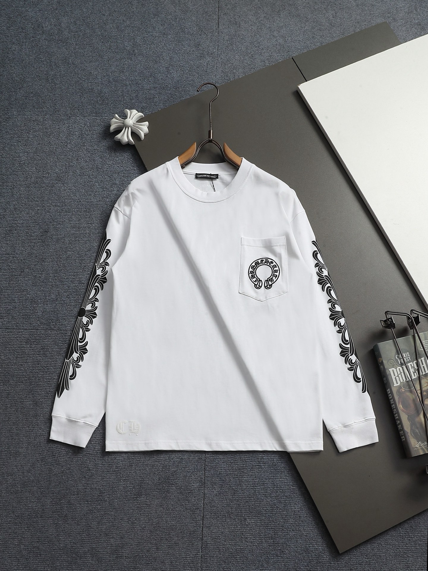 Cheap Chrome hearts Hoody in 222838, $55 USD- [IB222838] - Replica Chrome hearts Hoody