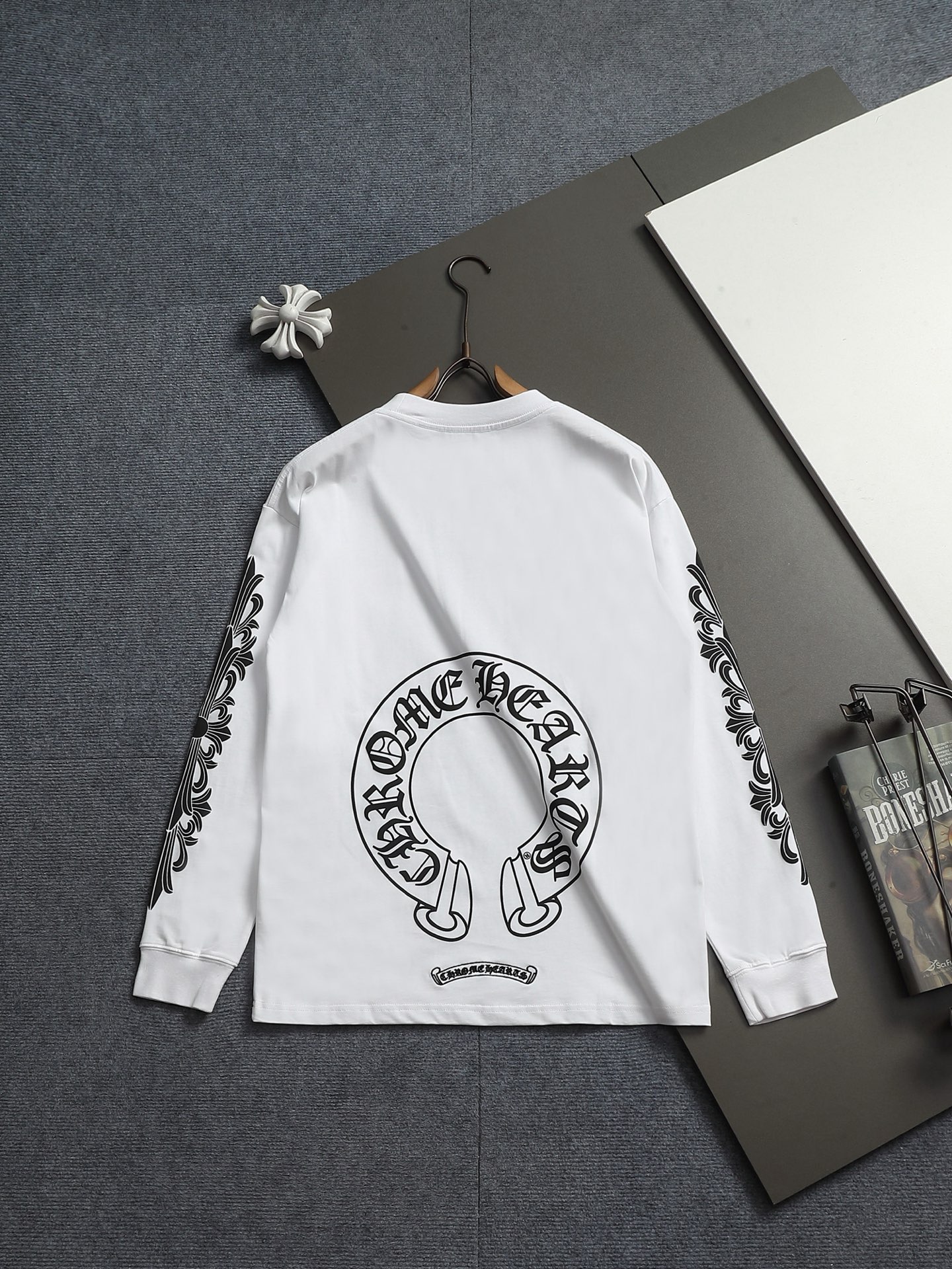 Cheap Chrome hearts Hoody in 222838, $55 USD- [IB222838] - Replica Chrome hearts Hoody