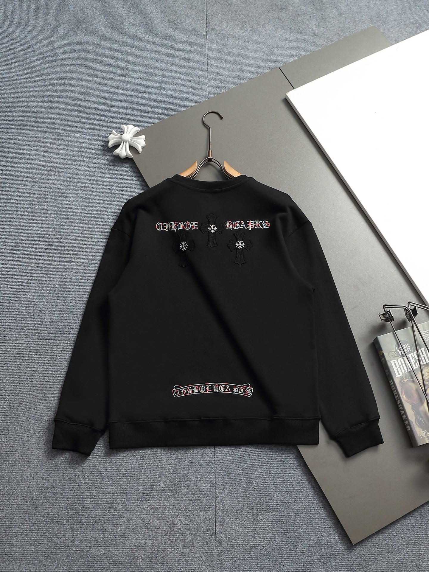 Cheap Chrome hearts Hoody in 222839, $55 USD- [IB222839] - Replica Chrome hearts Hoody