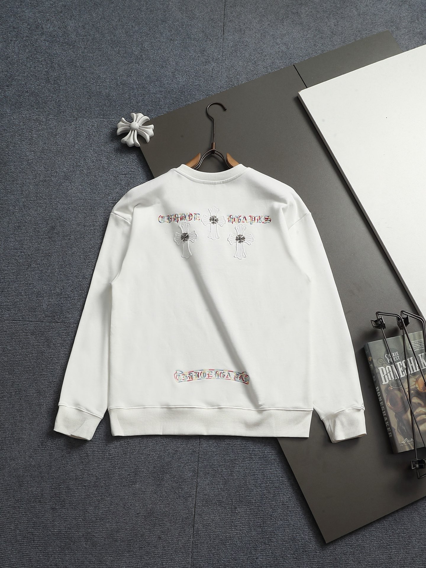 Cheap Chrome hearts Hoody in 222840, $55 USD- [IB222840] - Replica Chrome hearts Hoody