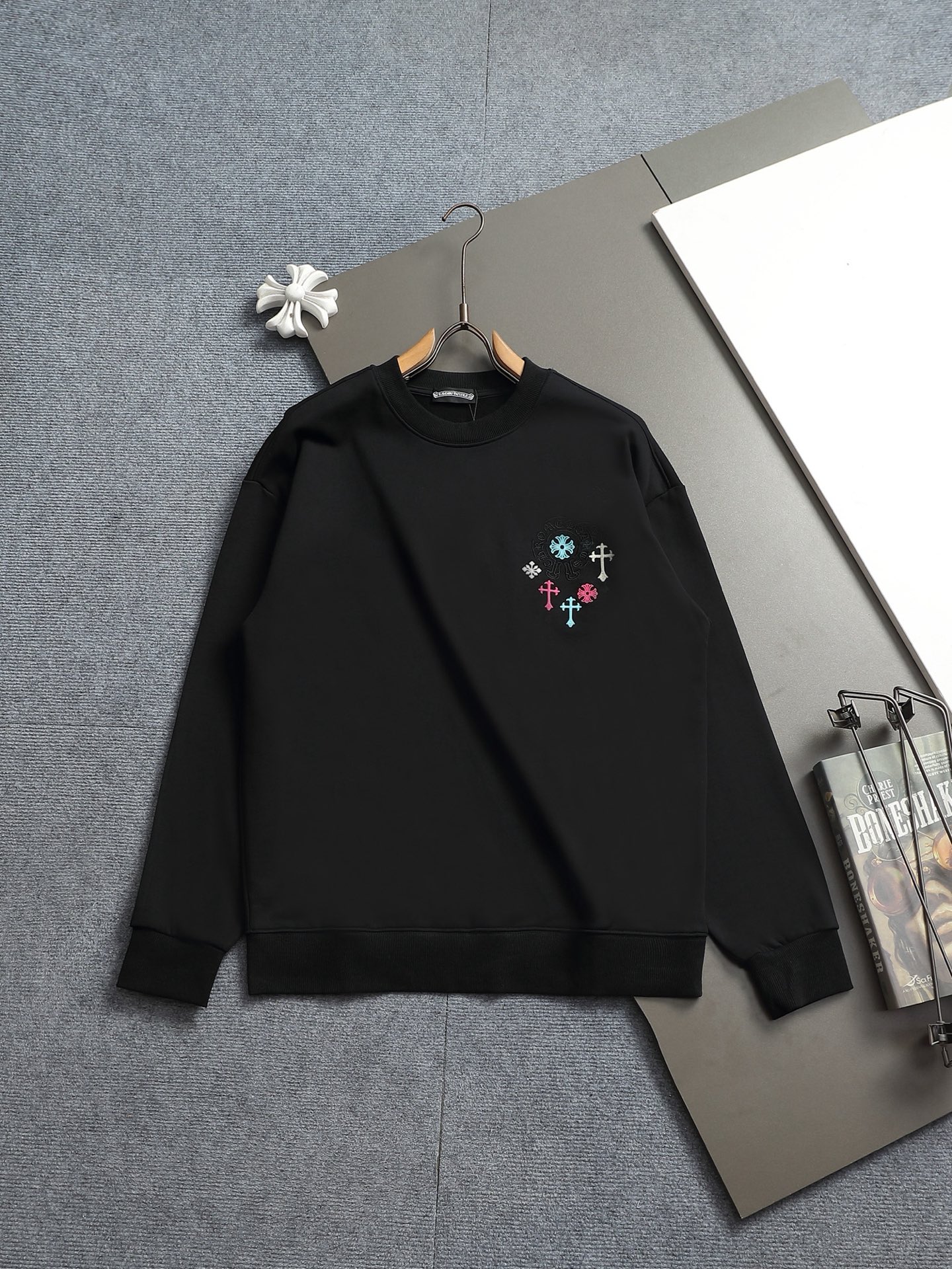 Cheap Chrome hearts Hoody in 222843, $55 USD- [IB222843] - Replica Chrome hearts Hoody