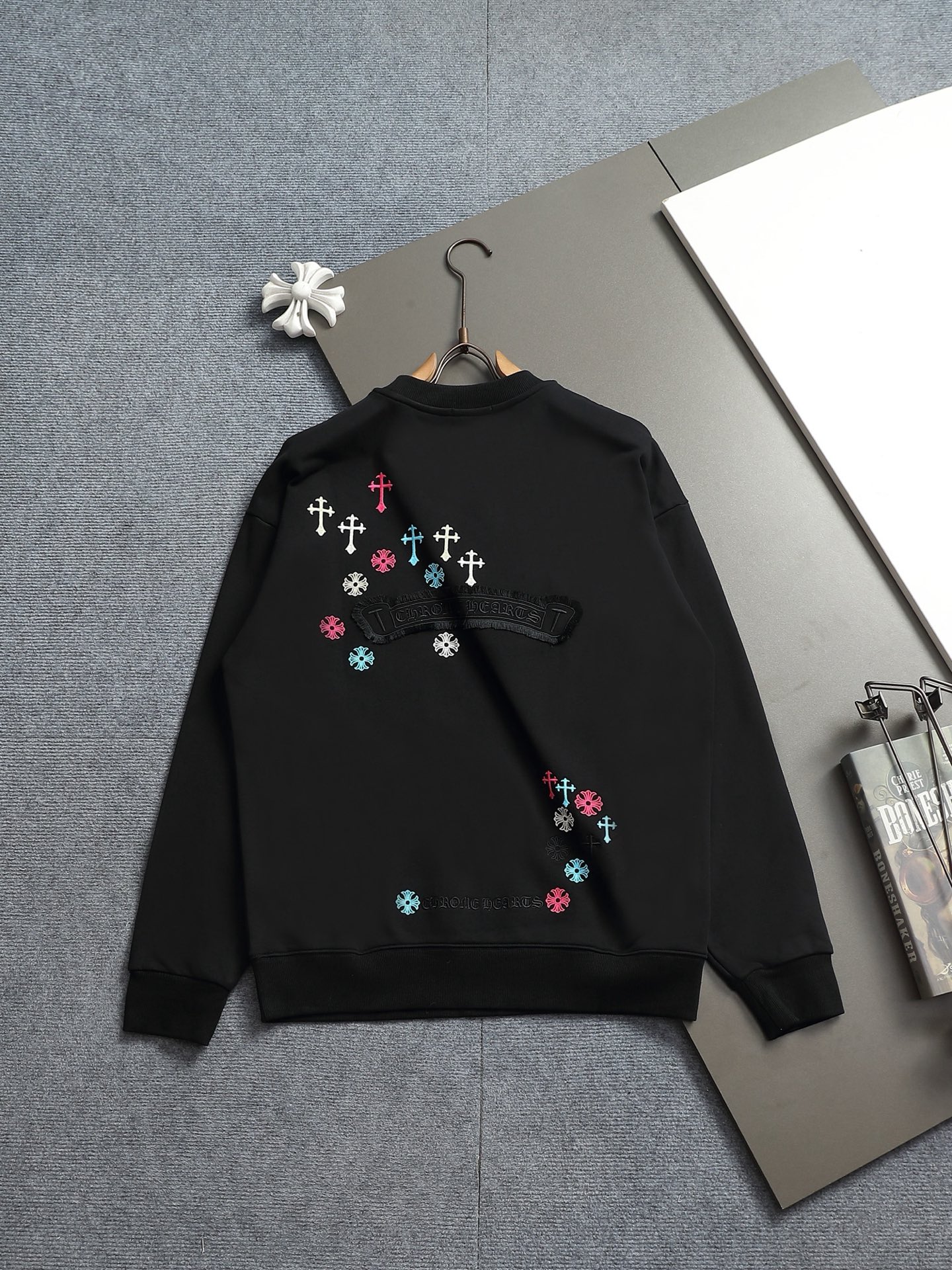 Cheap Chrome hearts Hoody in 222843, $55 USD- [IB222843] - Replica Chrome hearts Hoody