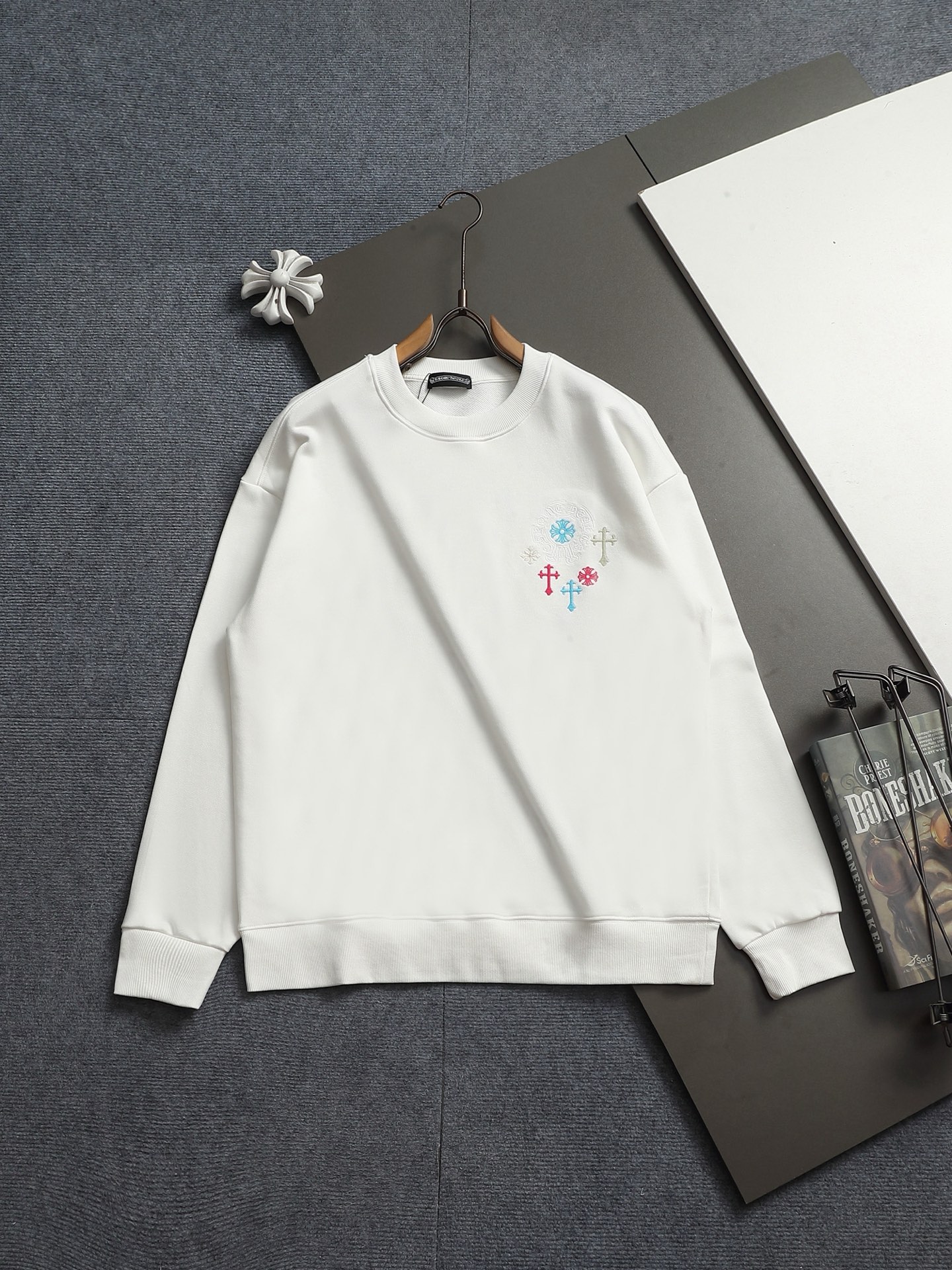Cheap Chrome hearts Hoody in 222844, $55 USD- [IB222844] - Replica Chrome hearts Hoody