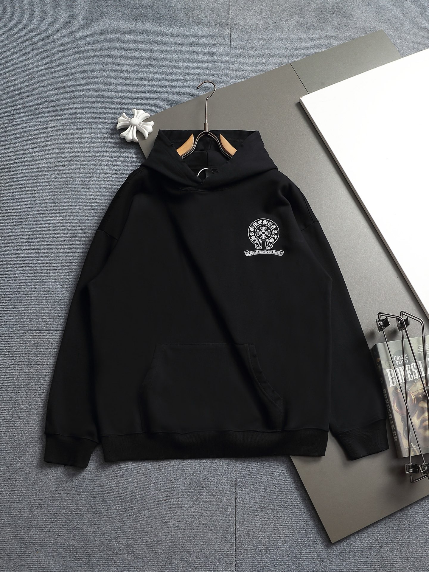 Cheap Chrome hearts Hoody in 222846, $60 USD- [IB222846] - Replica Chrome hearts Hoody