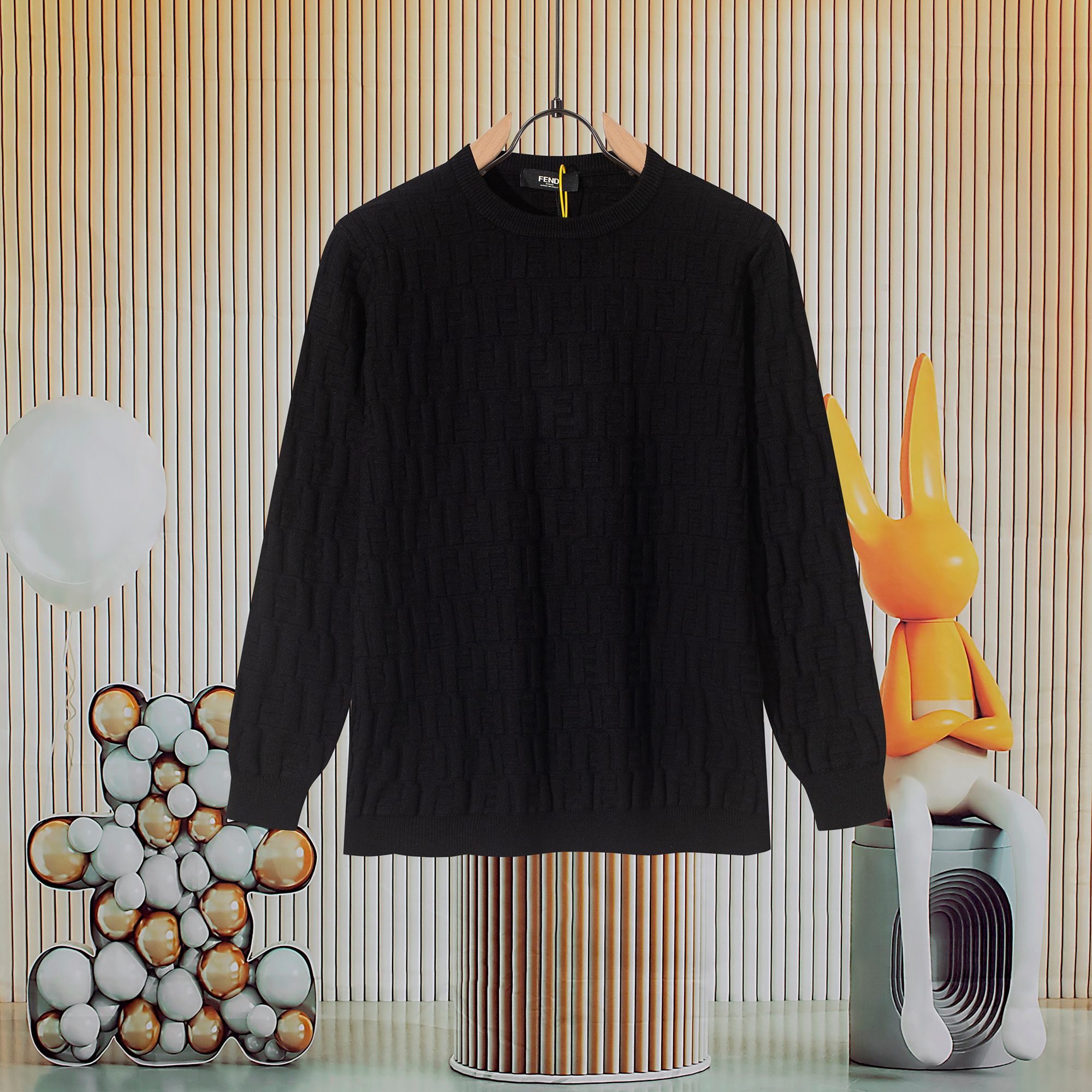 Cheap Fendi Sweaters for Women in 222898, $45 USD- [IB222898] - Replica Fendi Sweaters for Women