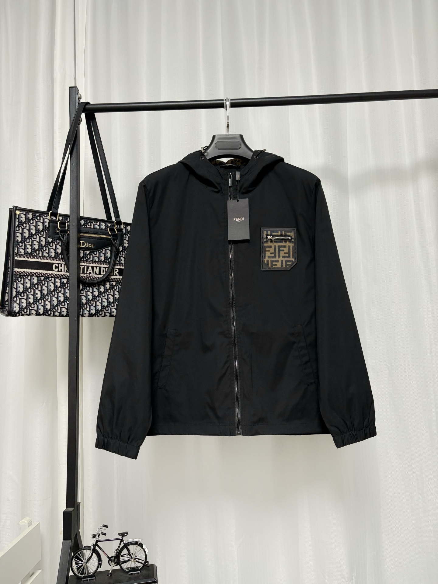 Cheap Fendi Jackets For Men in 222909, $95 USD- [IB222909] - Replica Fendi Jackets For Men