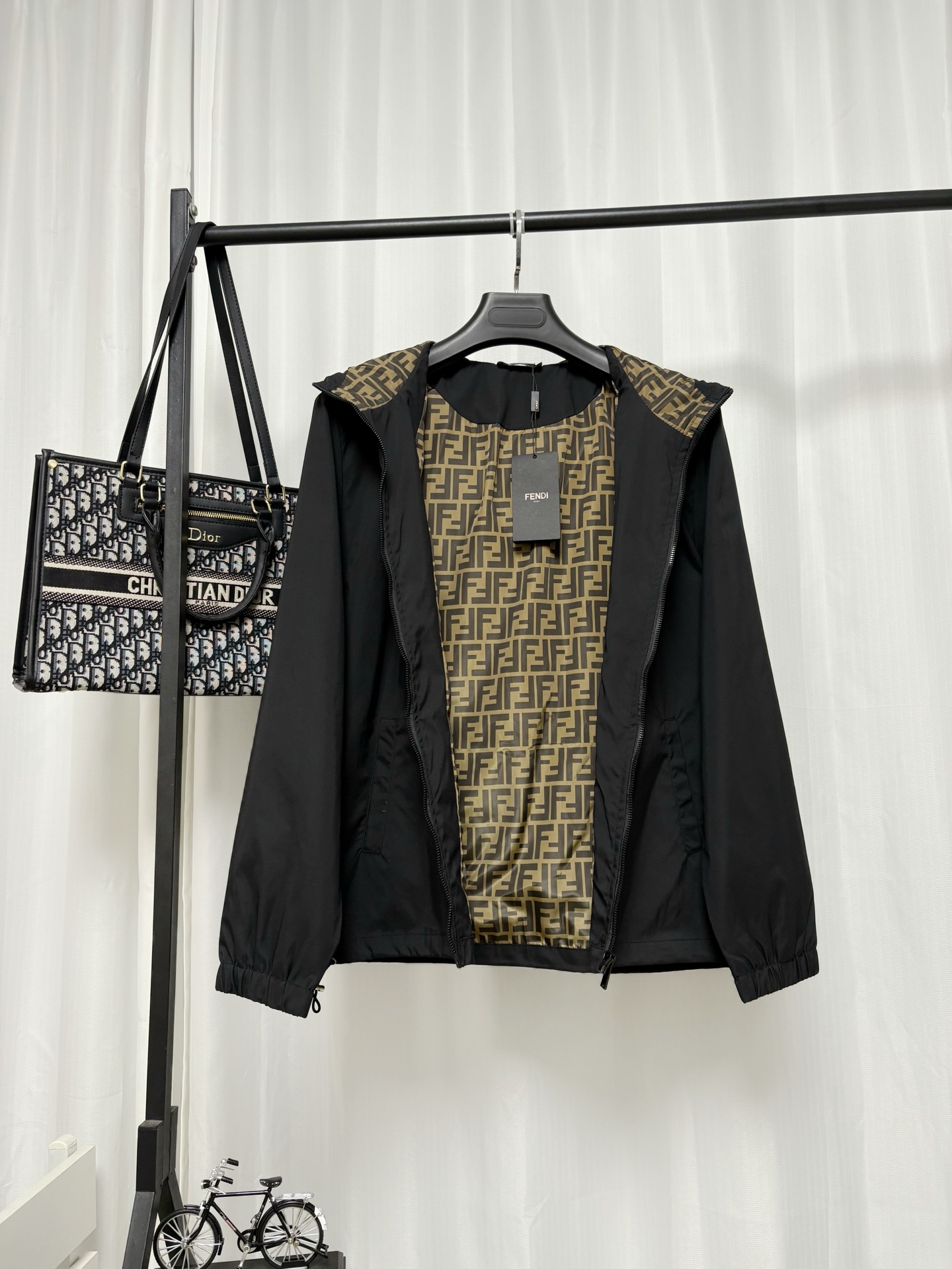 Cheap Fendi Jackets For Men in 222909, $95 USD- [IB222909] - Replica Fendi Jackets For Men