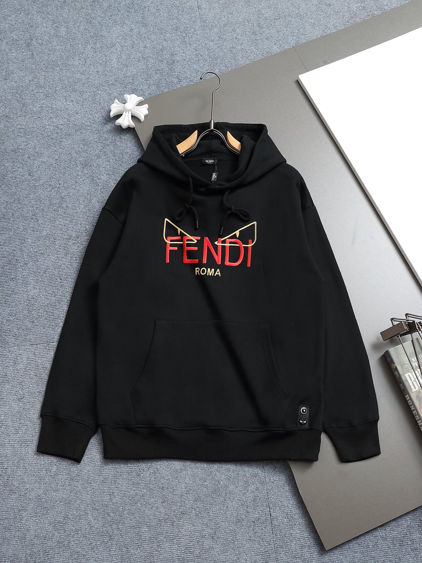 Cheap Fendi Hoodies for Men in 222919, $50 USD- [IB222919] - Replica Fendi Hoodies for Men