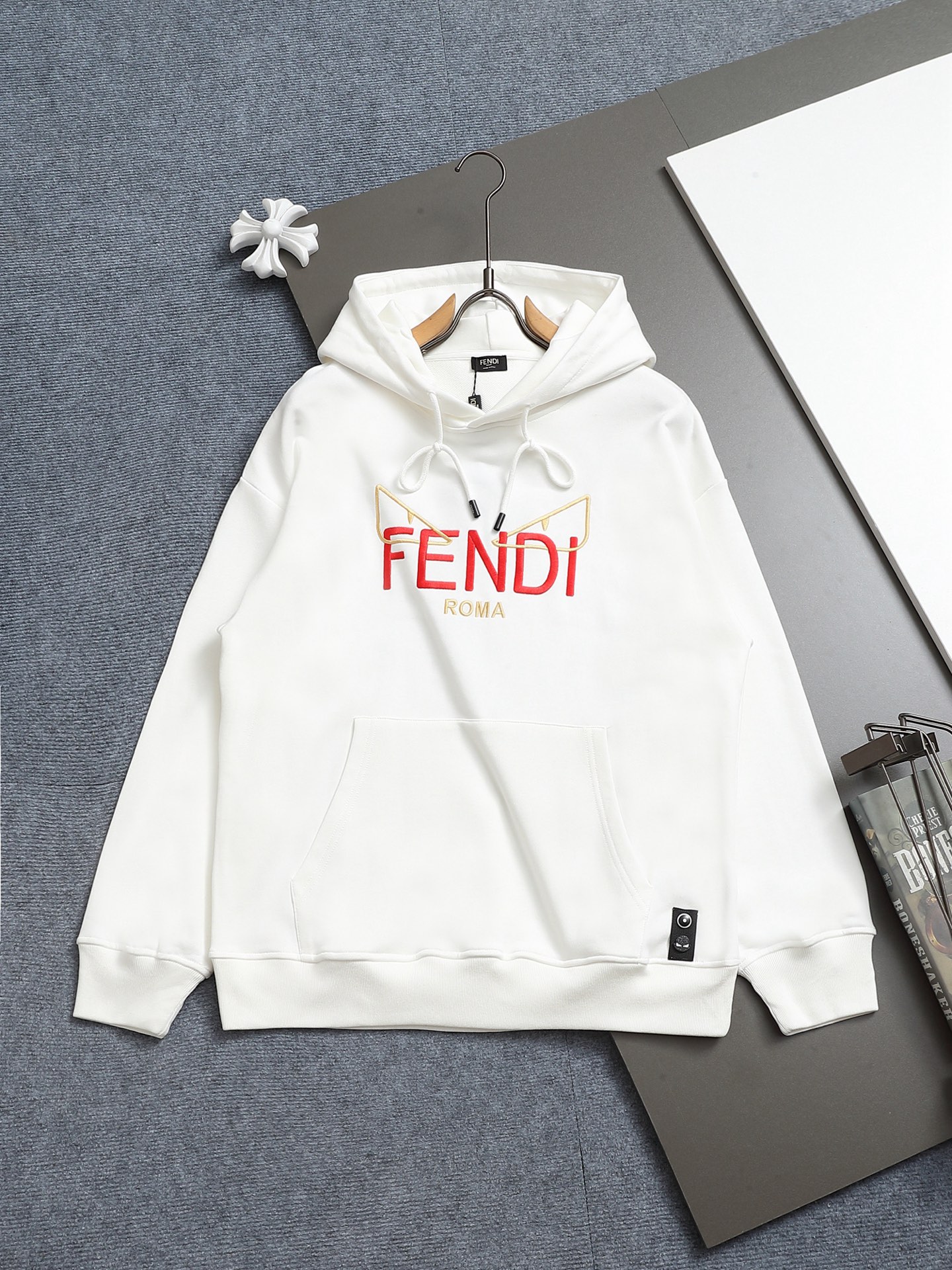 Cheap Fendi Hoodies for Men in 222920, $50 USD- [IB222920] - Replica Fendi Hoodies for Men