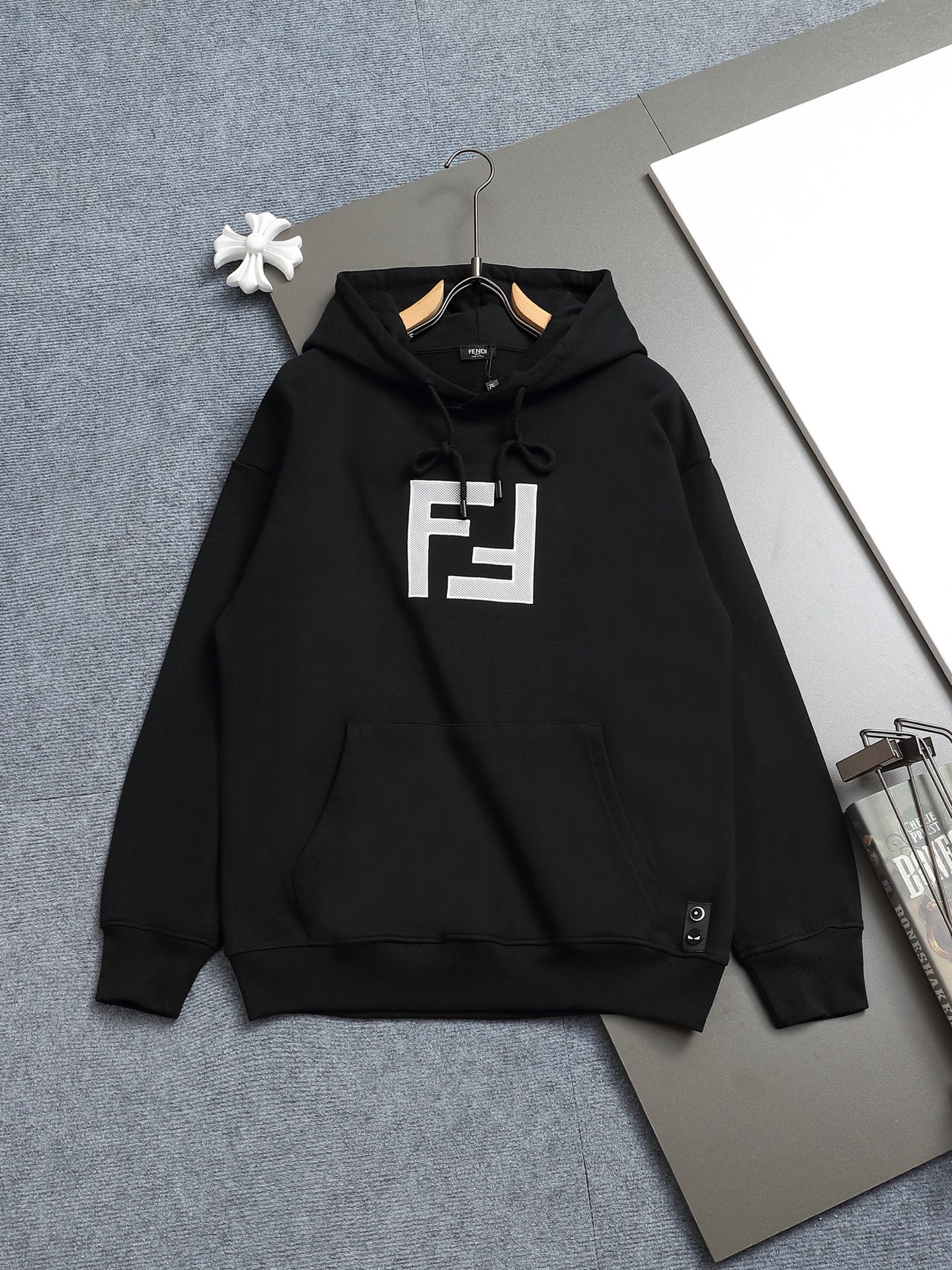 Cheap Fendi Hoodies for Men in 222921, $50 USD- [IB222921] - Replica Fendi Hoodies for Men