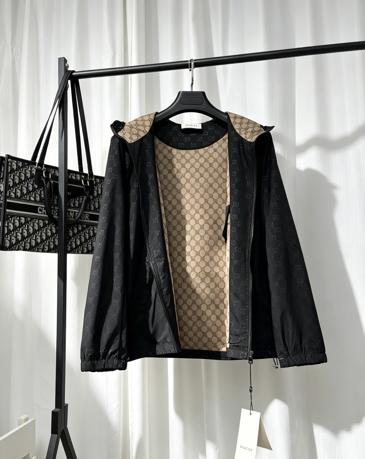 Cheap Gucci Thin Jackets For Men in 222950, $65 USD- [IB222950] - Replica Gucci Thin Jackets For Men