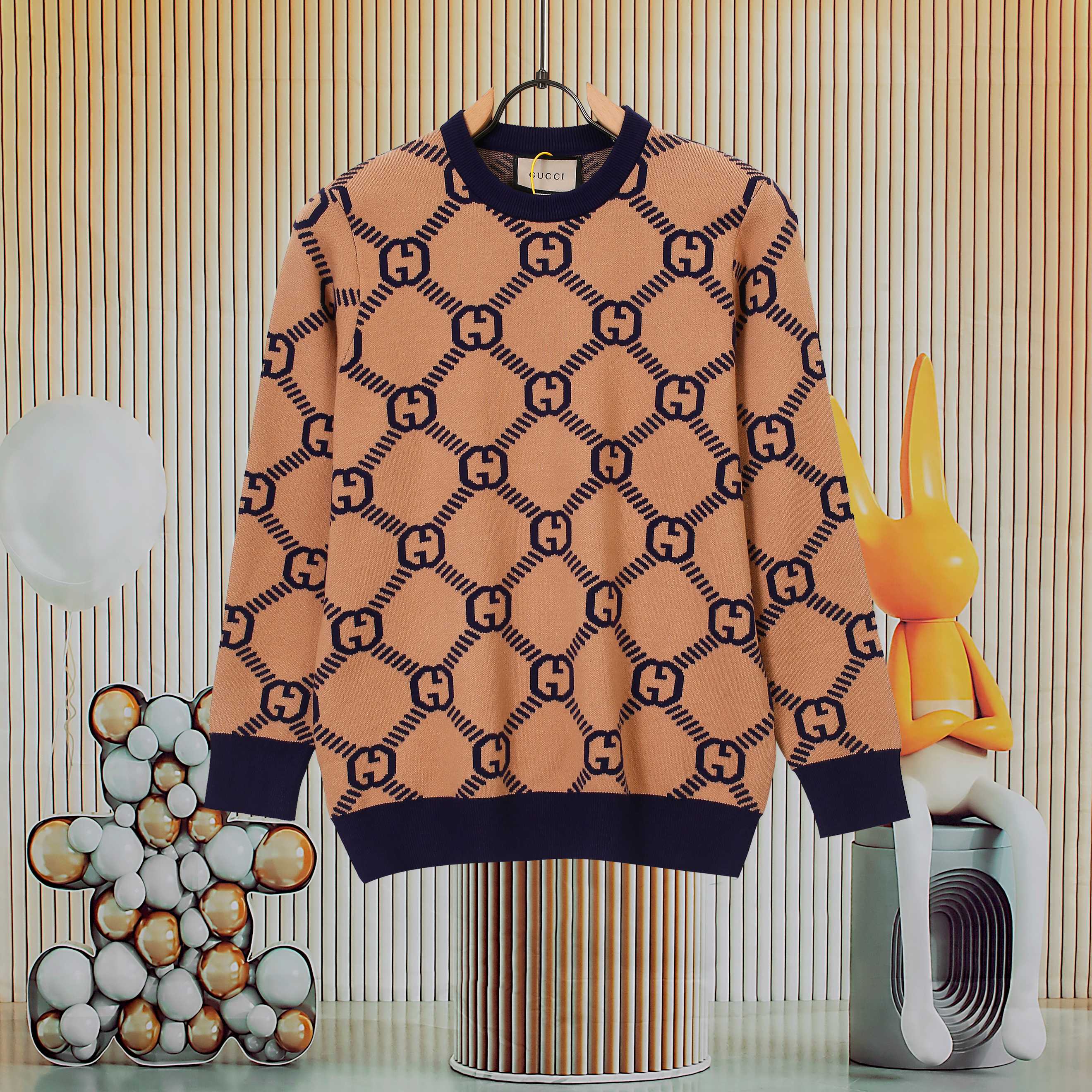 Cheap Gucci Sweaters for Men in 222999, $50 USD- [IB222999] - Replica Gucci Sweaters for Men