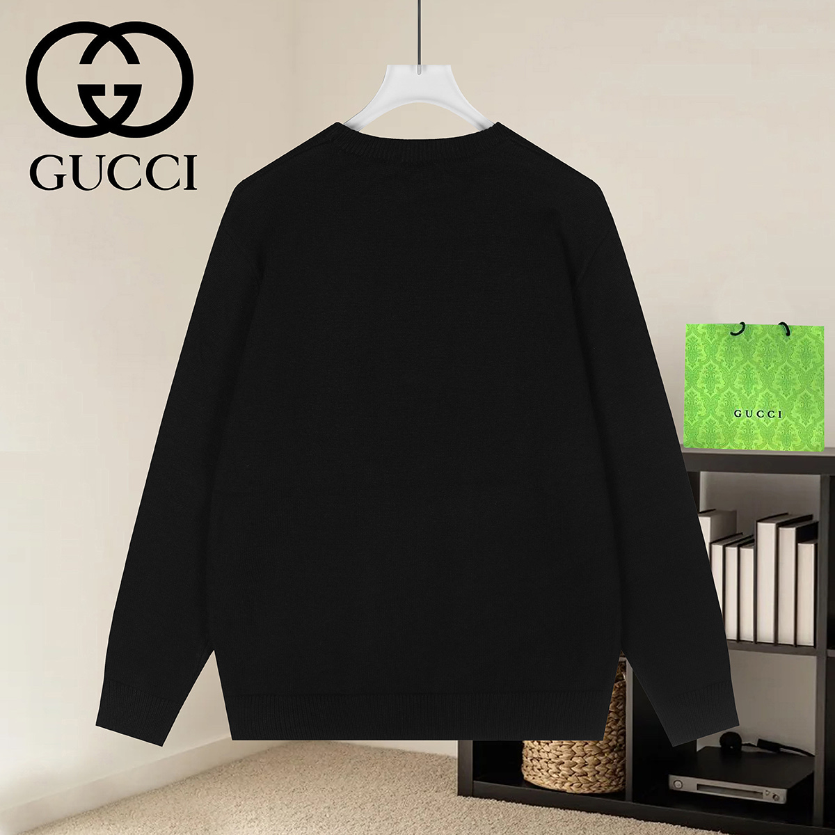 Cheap Gucci Sweaters for Men in 223016, $50 USD- [IB223016] - Replica Gucci Sweaters for Men