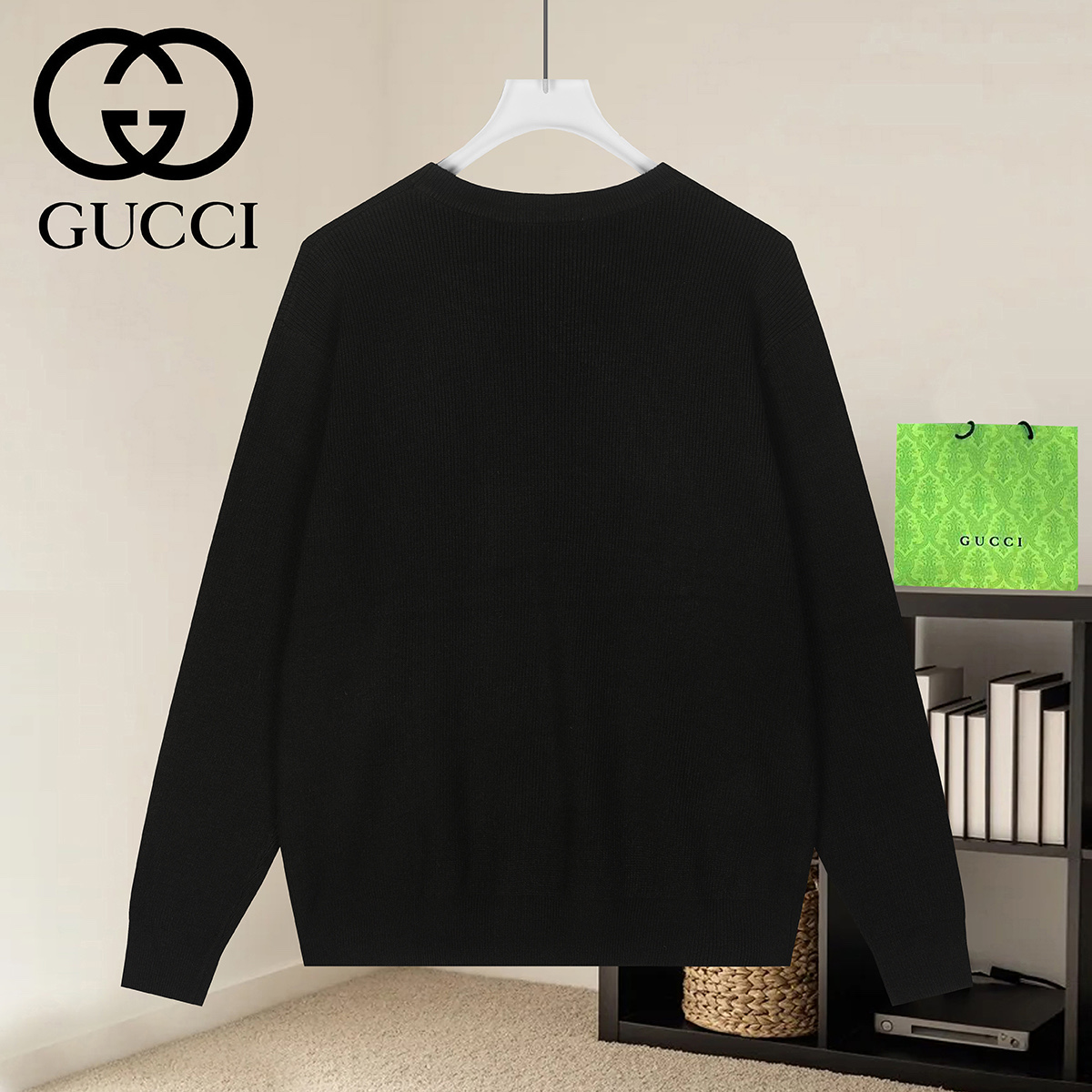 Cheap Gucci Sweaters for Men in 223017, $50 USD- [IB223017] - Replica Gucci Sweaters for Men