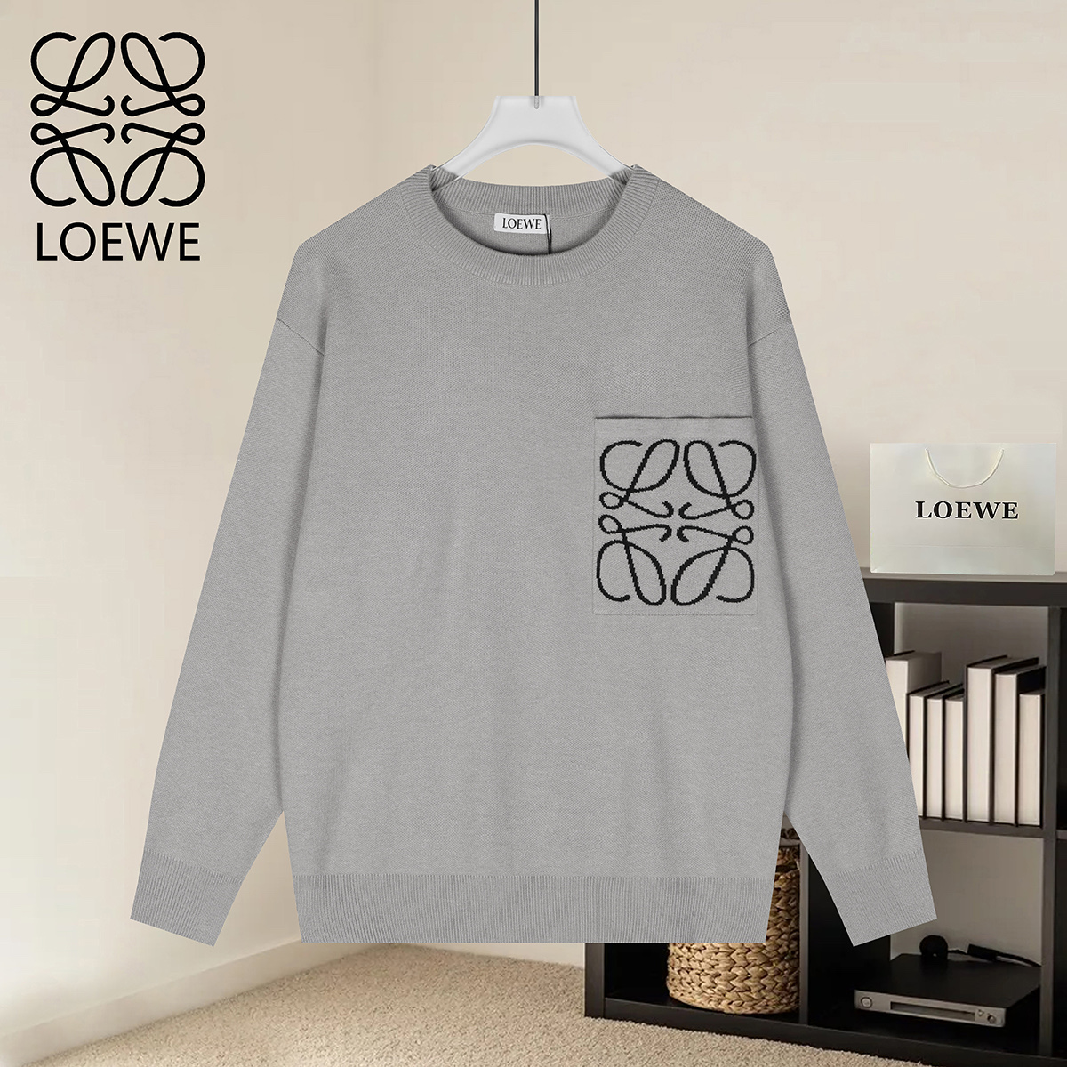 Cheap Loewe Sweaters in 223059, $75 USD- [IB223059] - Replica Loewe Sweaters