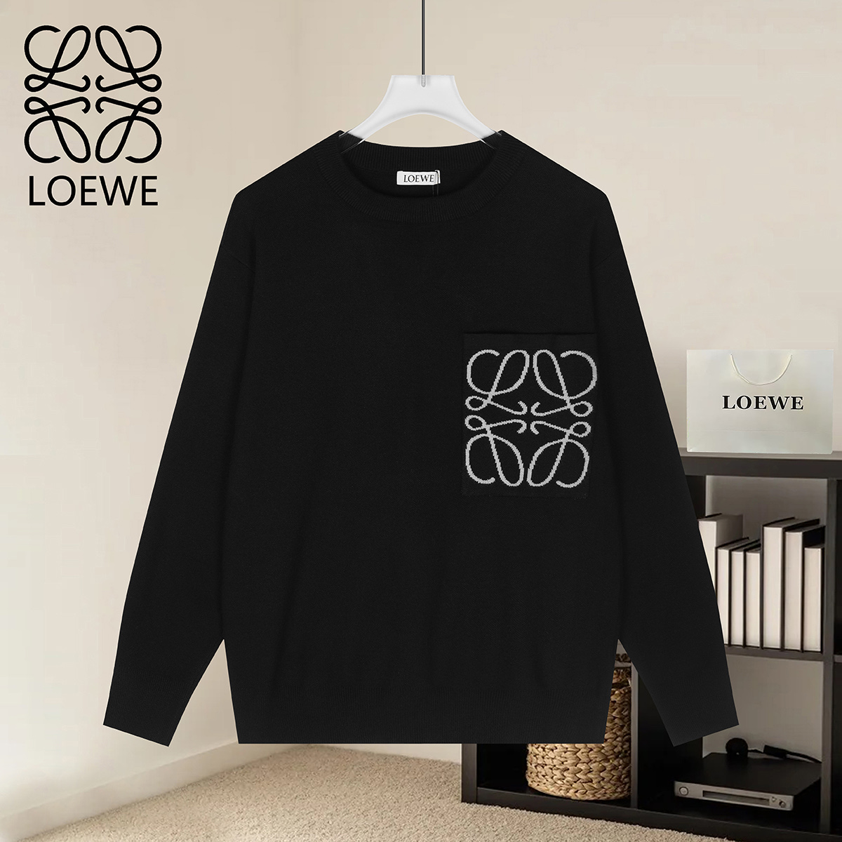 Cheap Loewe Sweaters in 223061, $75 USD- [IB223061] - Replica Loewe Sweaters