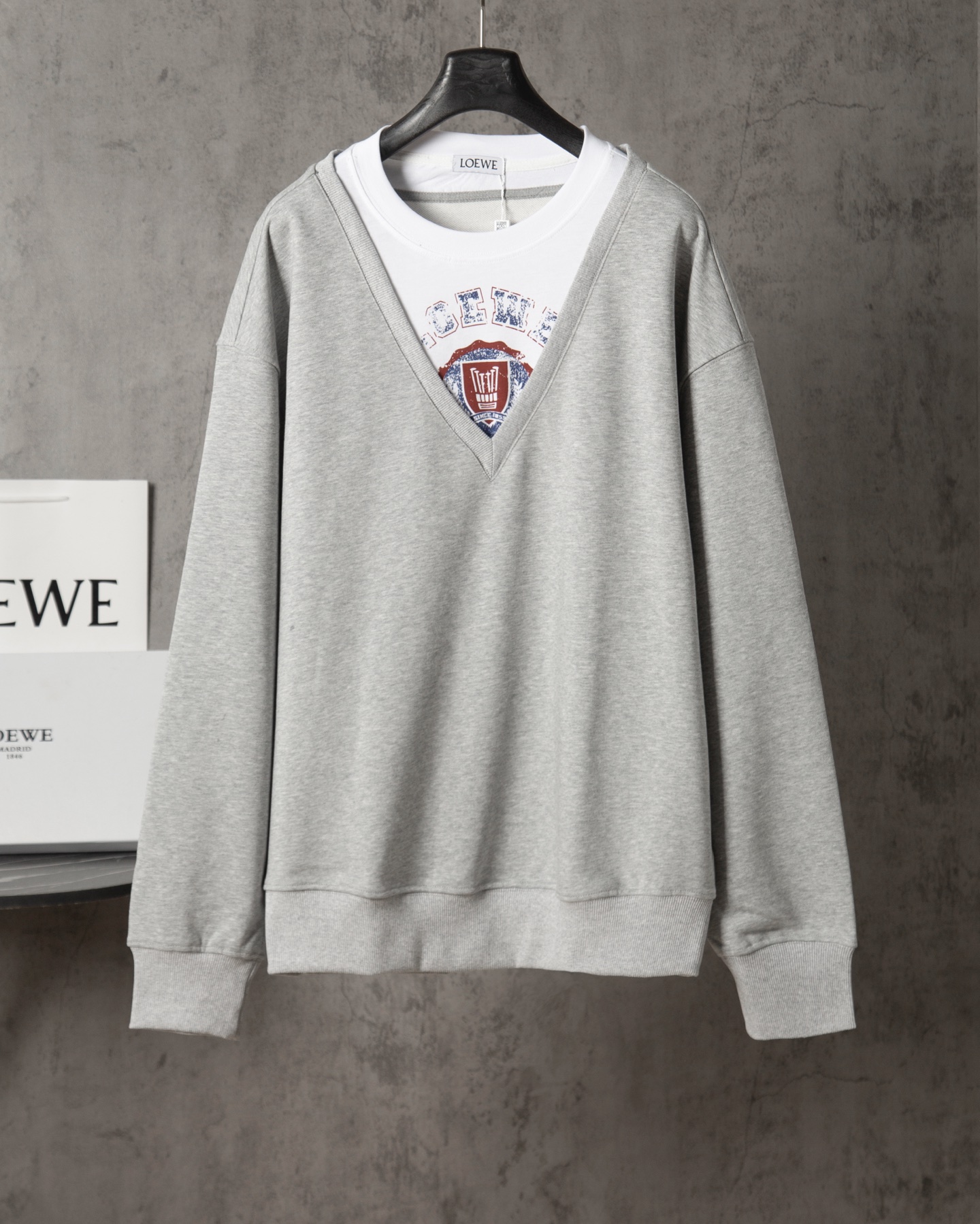 Cheap Loewe Hoodies in 223095, $50 USD- [IB223095] - Replica Loewe Hoodies