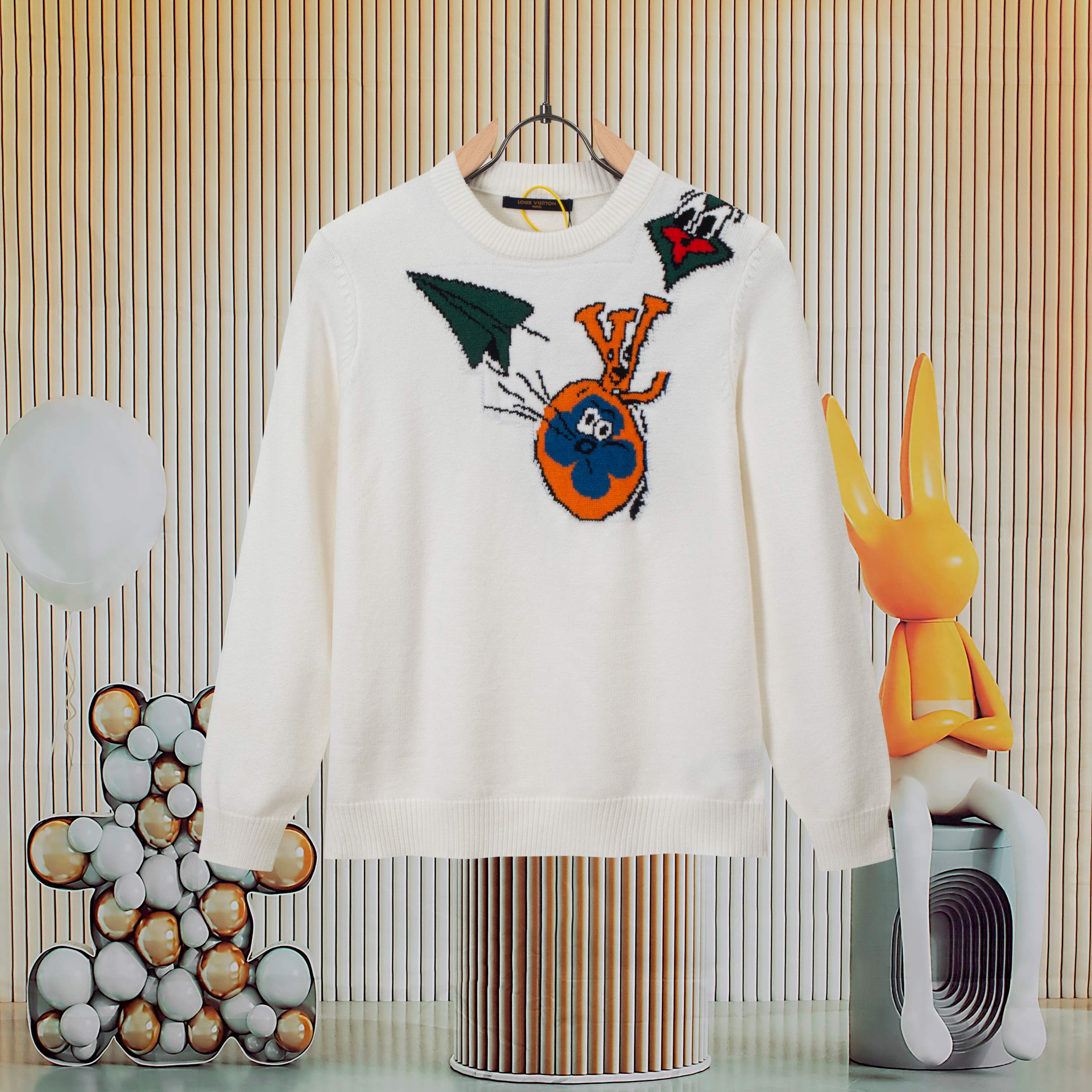 Cheap Louis Vuitton  Sweaters for Men in 223116, $45 USD- [IB223116] - Replica Louis Vuitton  Sweaters for Men