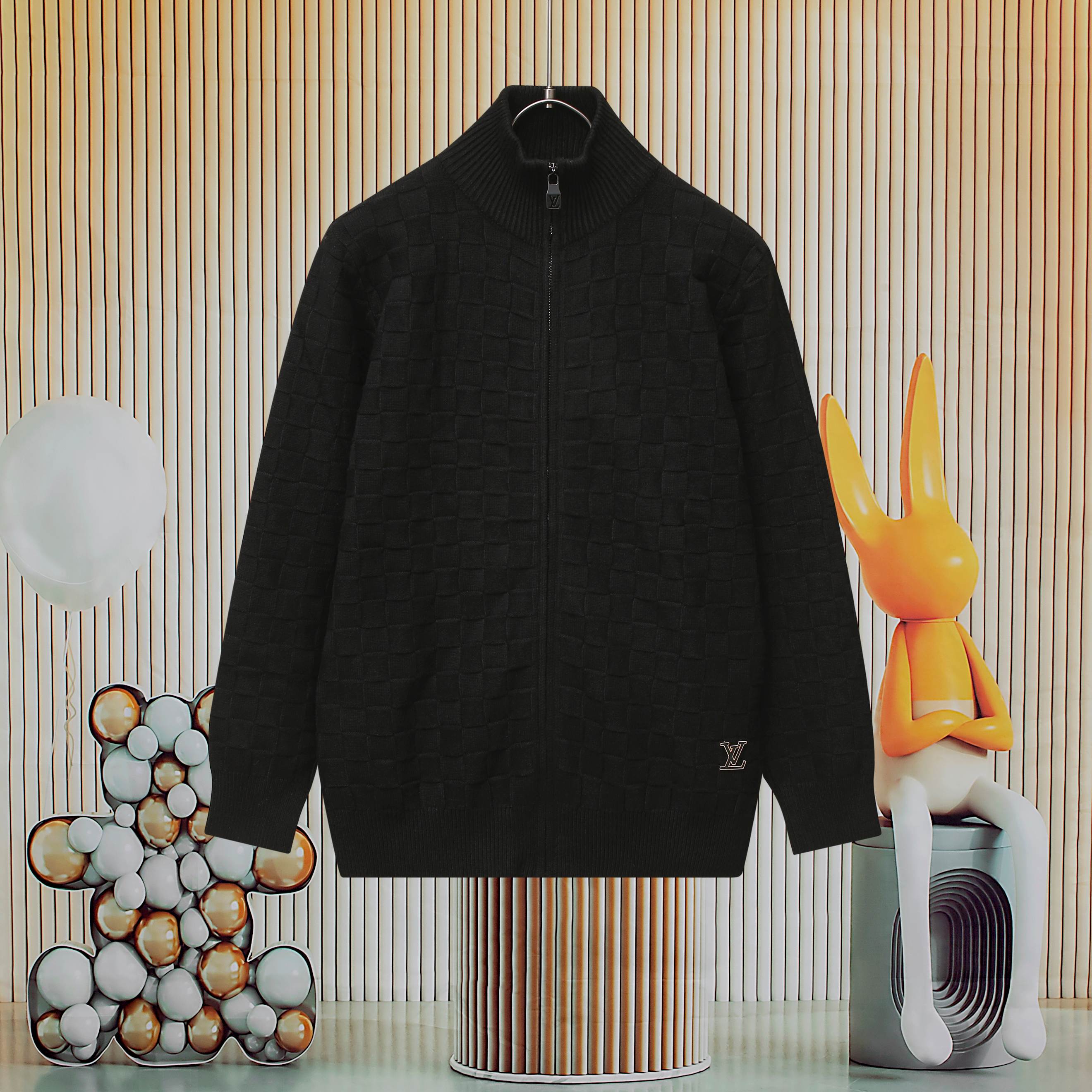 Cheap Louis Vuitton  Sweaters for Men in 223119, $55 USD- [IB223119] - Replica Louis Vuitton  Sweaters for Men