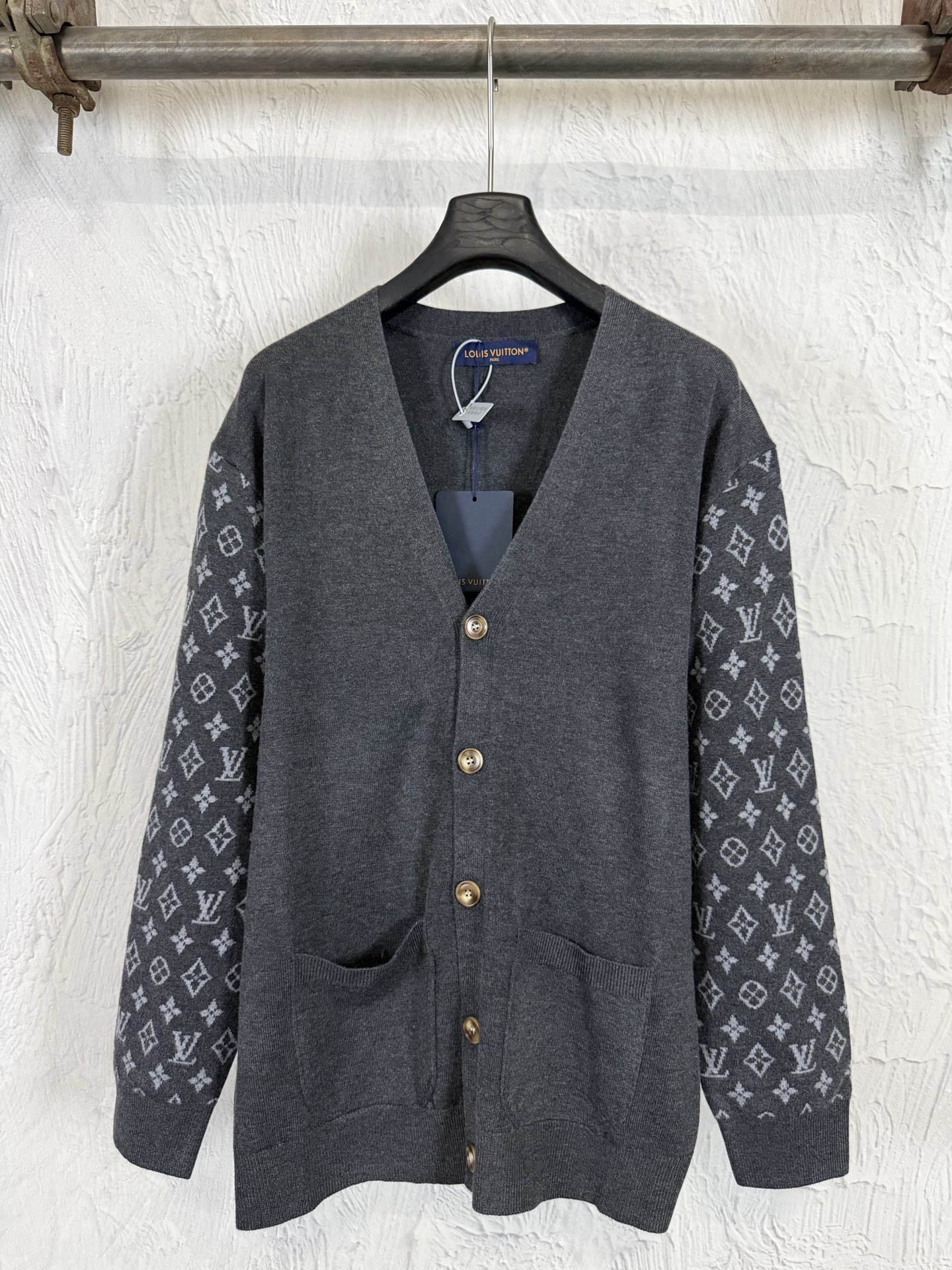 Cheap Louis Vuitton  Sweaters for Men in 223158, $55 USD- [IB223158] - Replica Louis Vuitton  Sweaters for Men