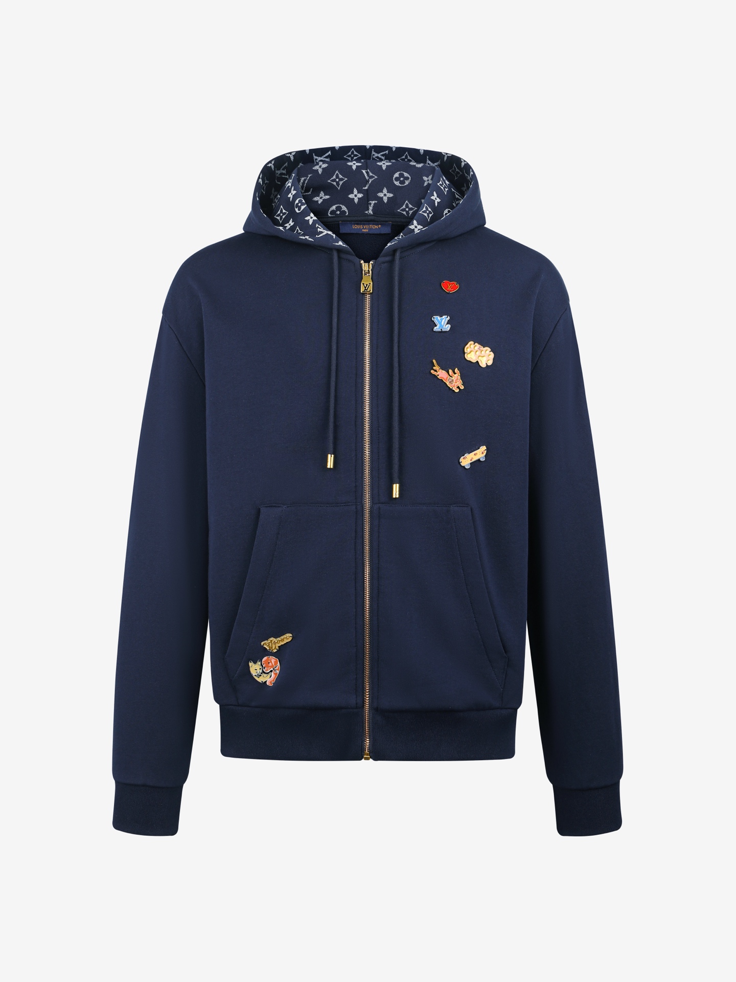 Cheap Louis Vuitton Hoodies for Men in 223176, $60 USD- [IB223176] - Replica Louis Vuitton Hoodies for Men