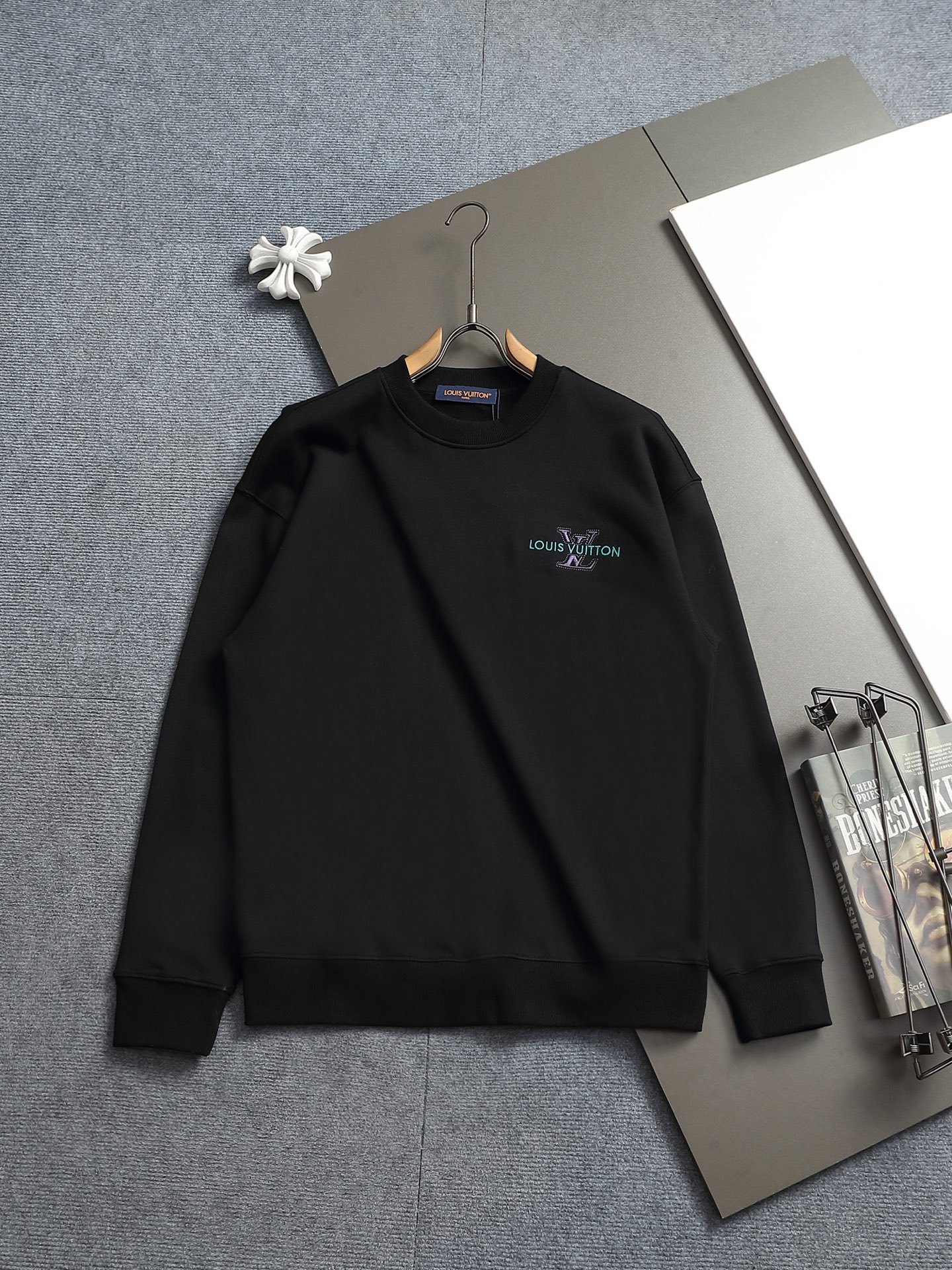 Cheap Louis Vuitton Hoodies for Men in 223177, $60 USD- [IB223177] - Replica Louis Vuitton Hoodies for Men