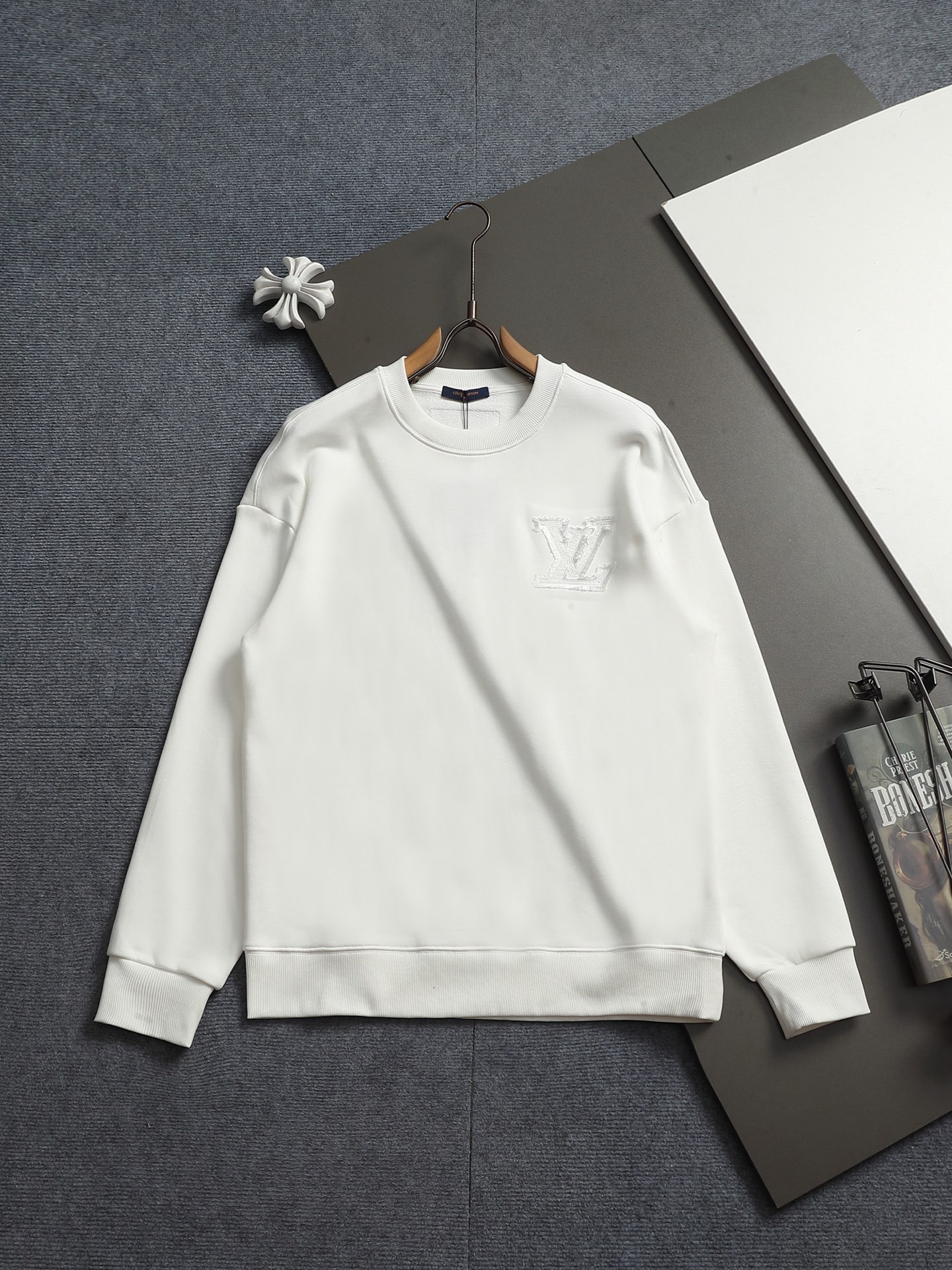 Cheap Louis Vuitton Hoodies for Men in 223184, $50 USD- [IB223184] - Replica Louis Vuitton Hoodies for Men