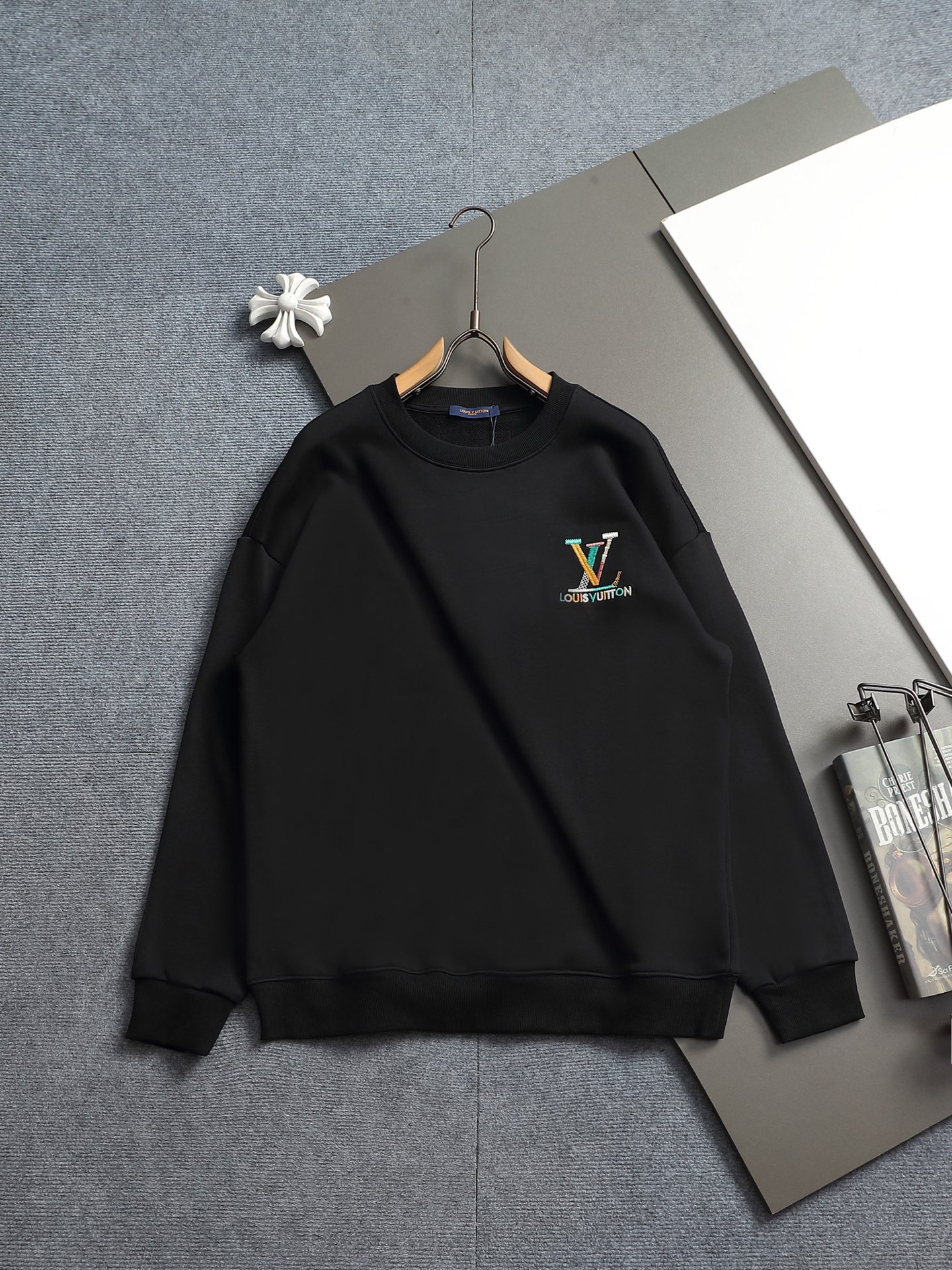 Cheap Louis Vuitton Hoodies for Men in 223185, $50 USD- [IB223185] - Replica Louis Vuitton Hoodies for Men