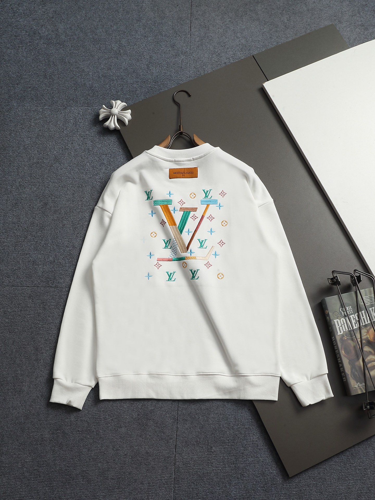 Cheap Louis Vuitton Hoodies for Men in 223186, $50 USD- [IB223186] - Replica Louis Vuitton Hoodies for Men