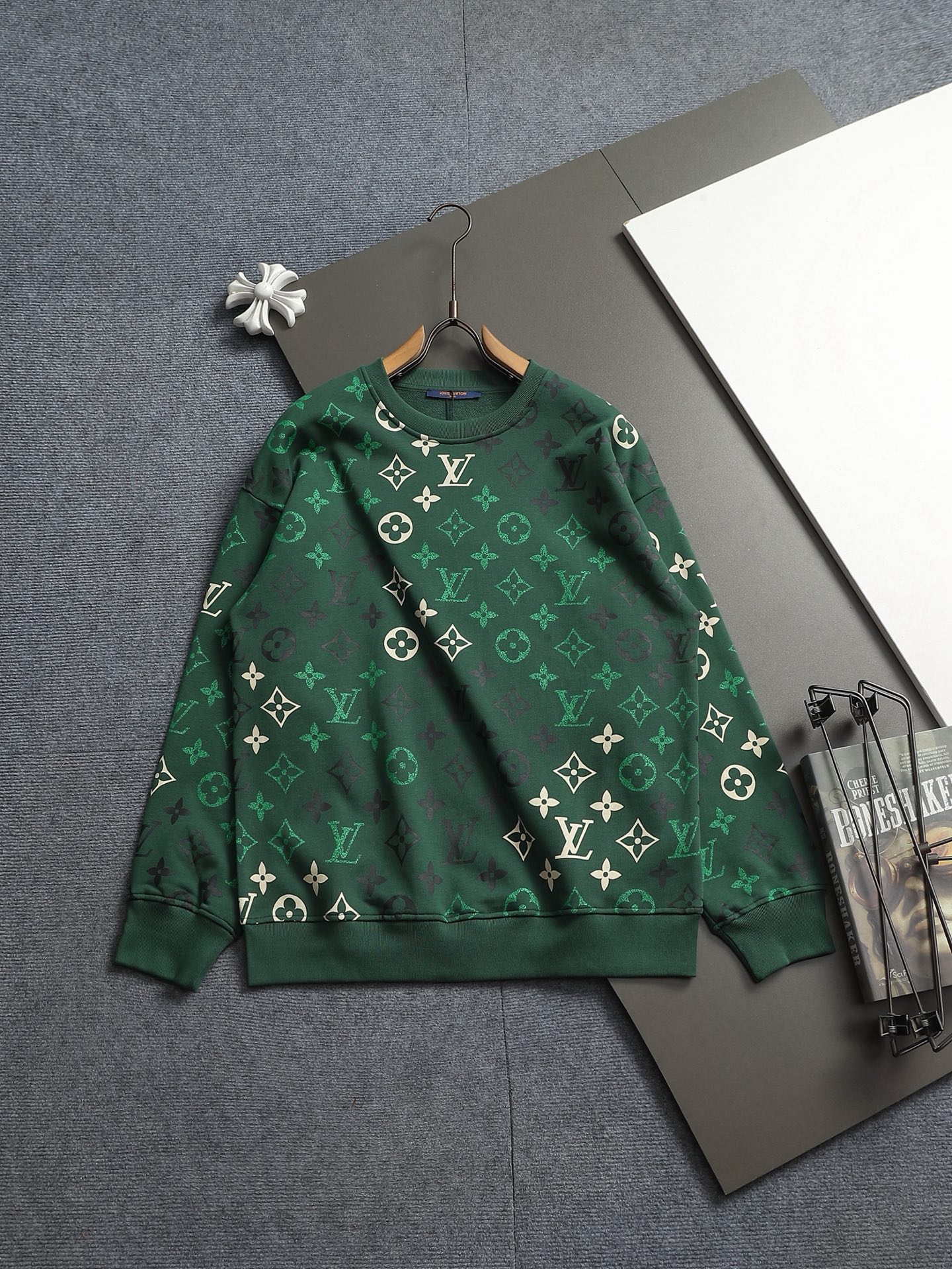 Cheap Louis Vuitton Hoodies for Men in 223193, $50 USD- [IB223193] - Replica Louis Vuitton Hoodies for Men