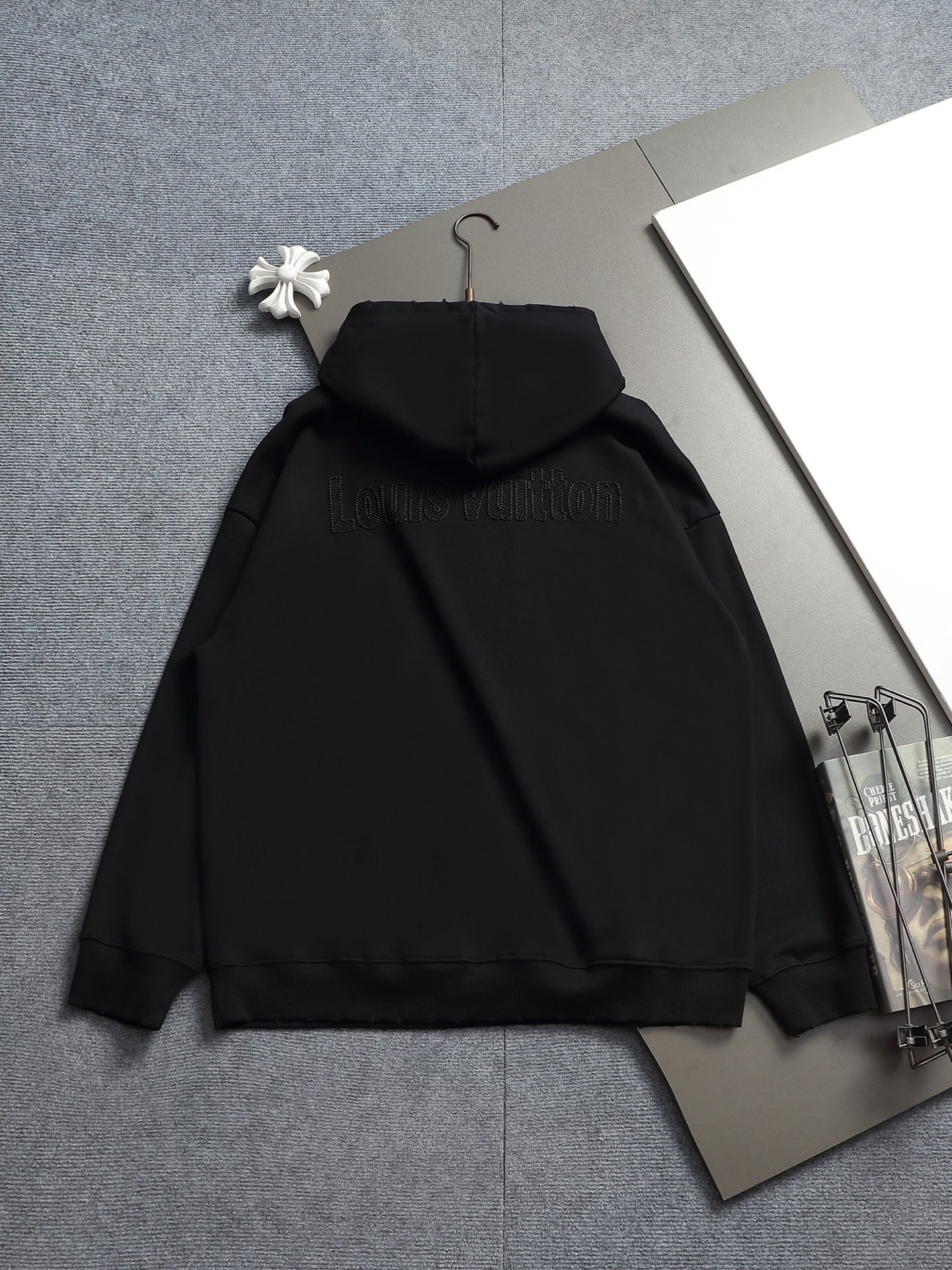 Cheap Louis Vuitton Hoodies for Men in 223196, $50 USD- [IB223196] - Replica Louis Vuitton Hoodies for Men