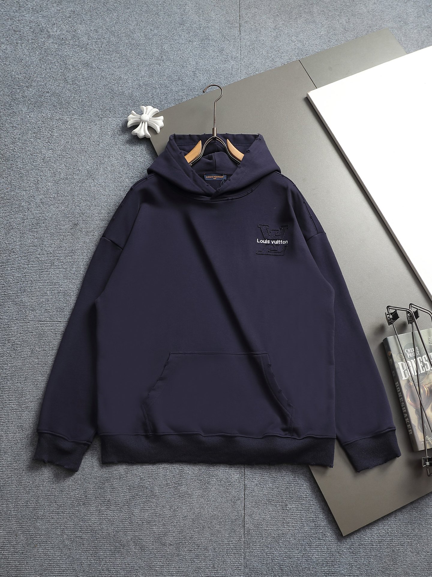 Cheap Louis Vuitton Hoodies for Men in 223197, $50 USD- [IB223197] - Replica Louis Vuitton Hoodies for Men
