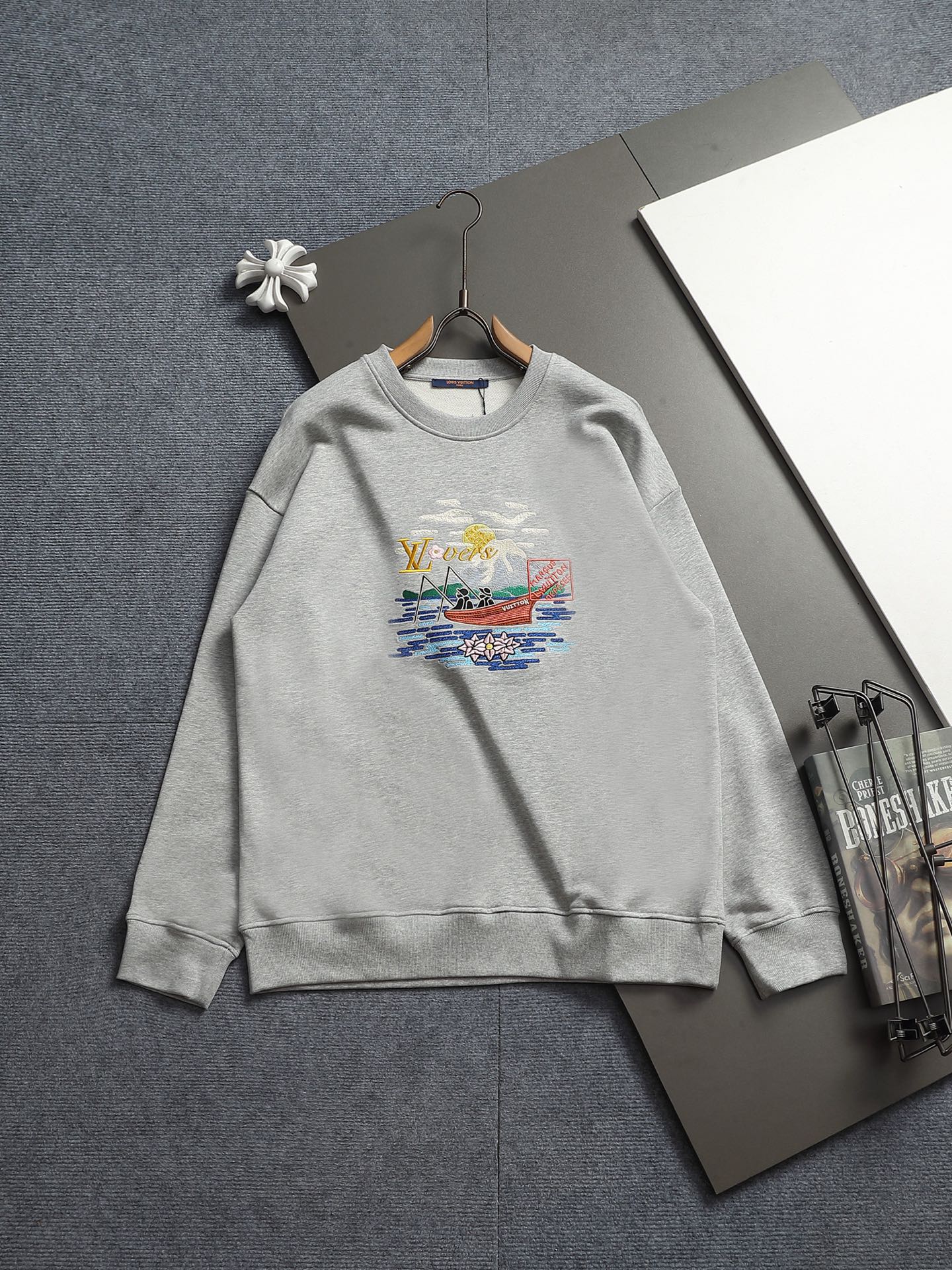 Cheap Louis Vuitton Hoodies for Men in 223198, $50 USD- [IB223198] - Replica Louis Vuitton Hoodies for Men