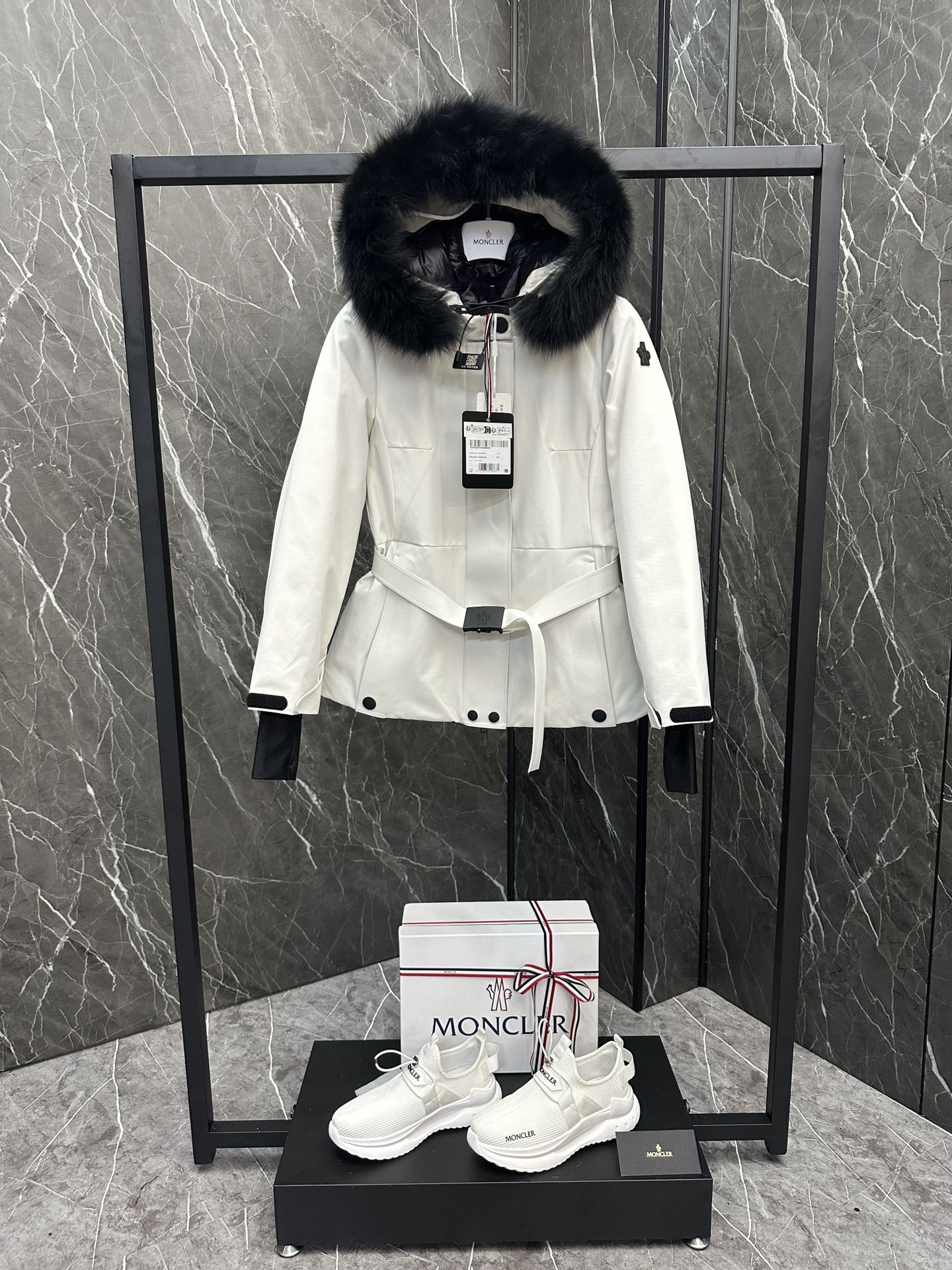 Cheap Moncle Thick Coats For Women in 223235, $135 USD- [IB223235] - Replica Moncle Thick Coats For Women